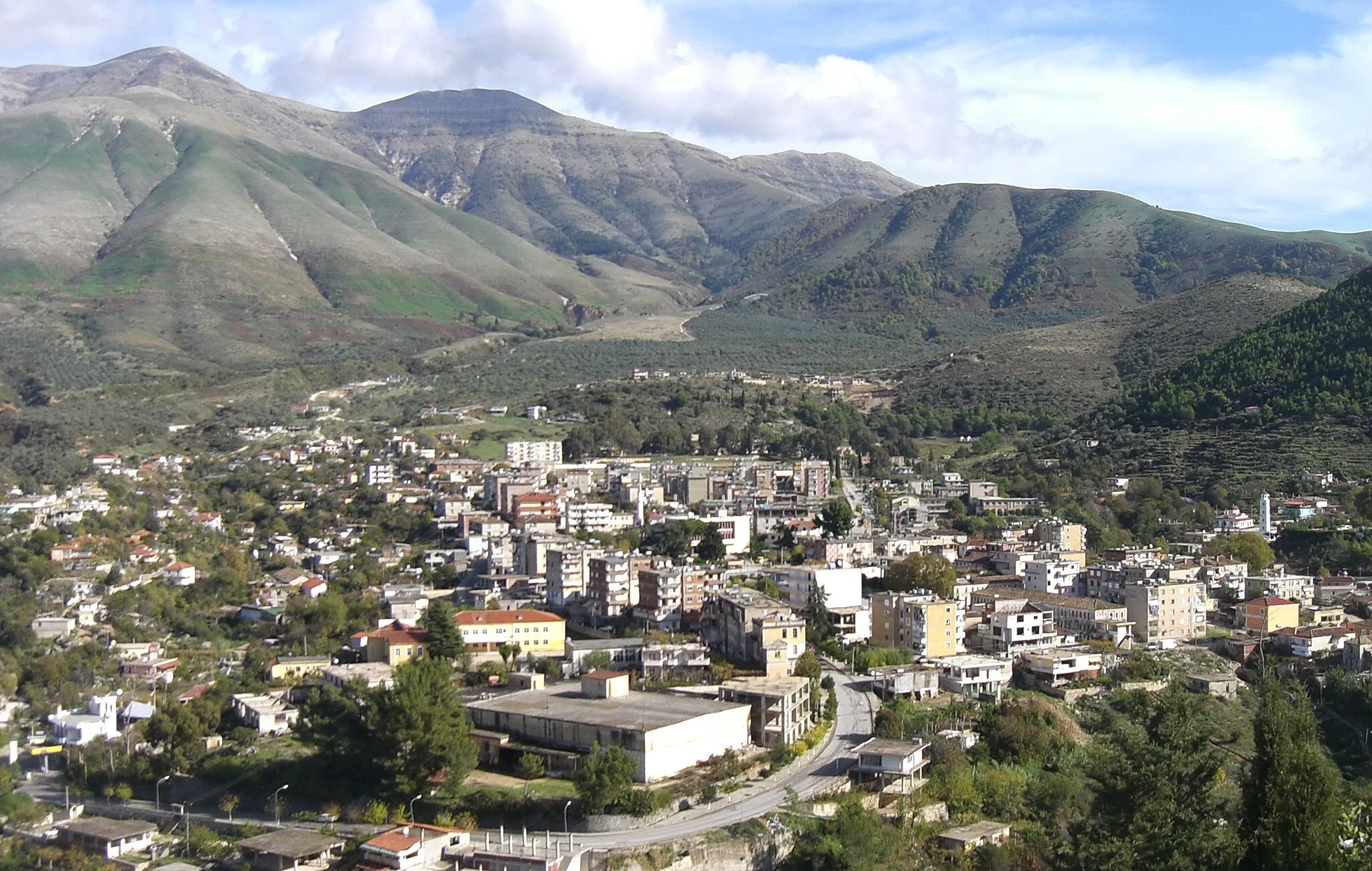 Photo showing: Delvina, Albania, in 2008