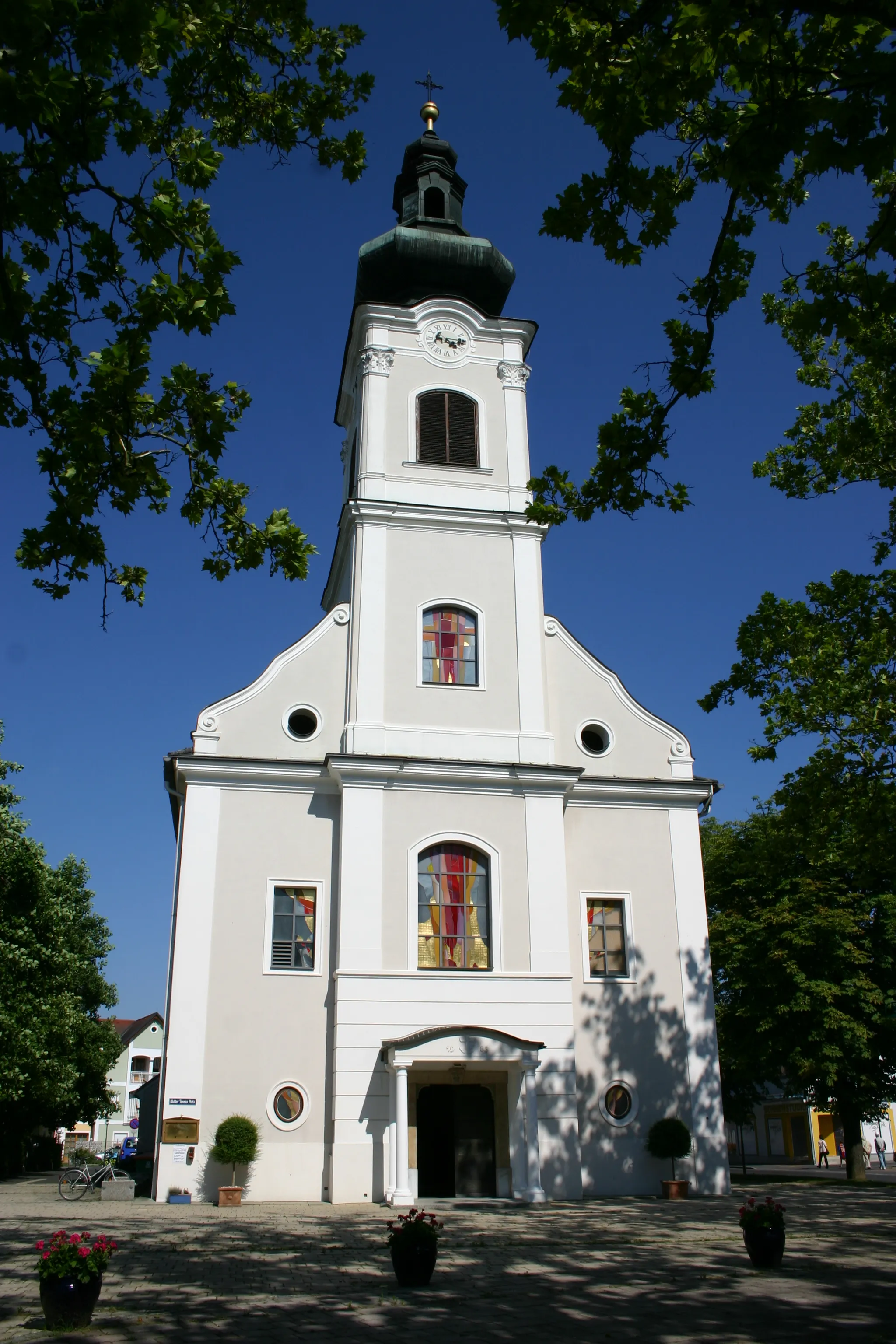 Photo showing: Pfarrkirche Jennersdorf