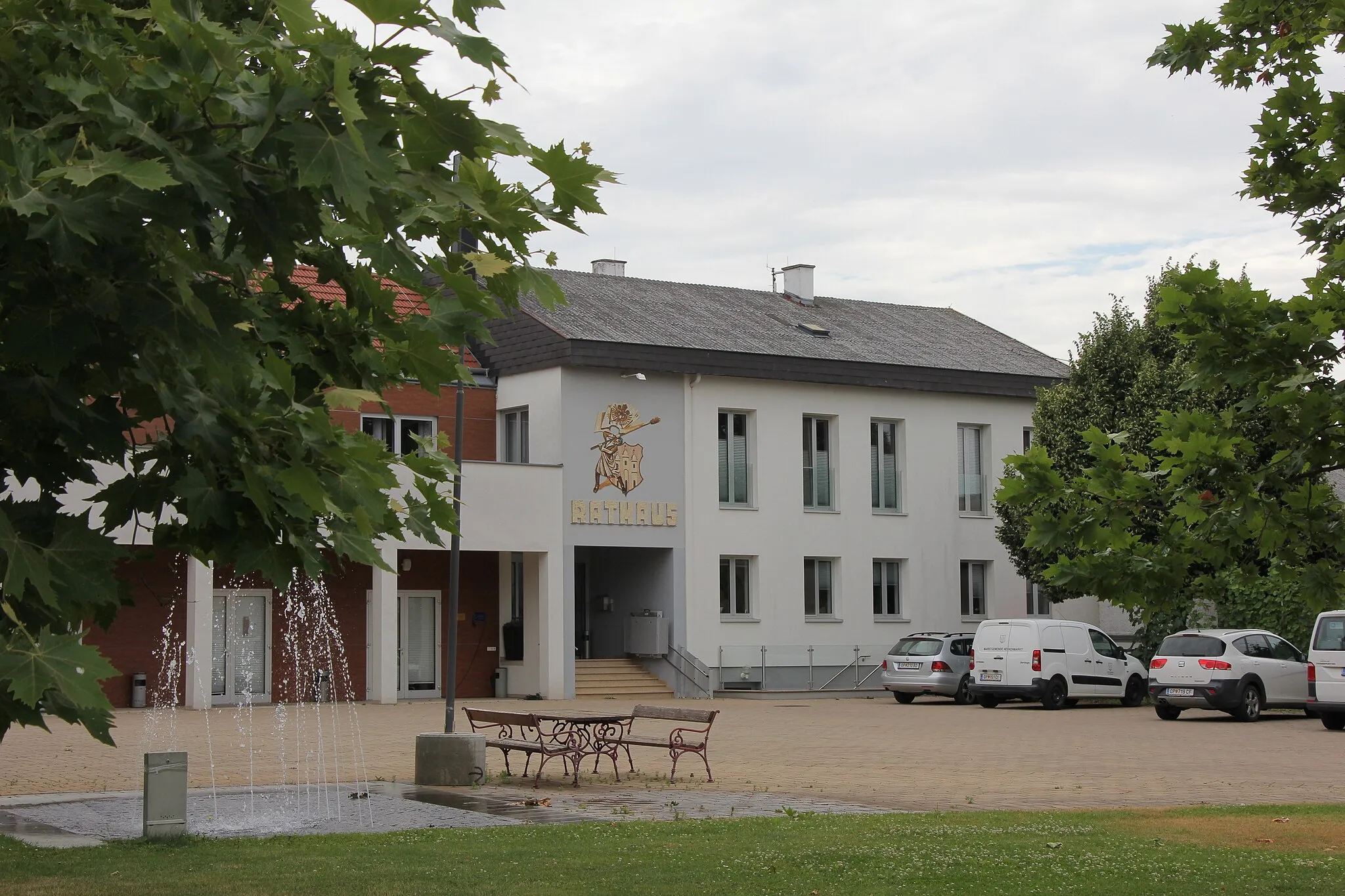 Photo showing: Rathaus von Neckenmarkt im Burgenland