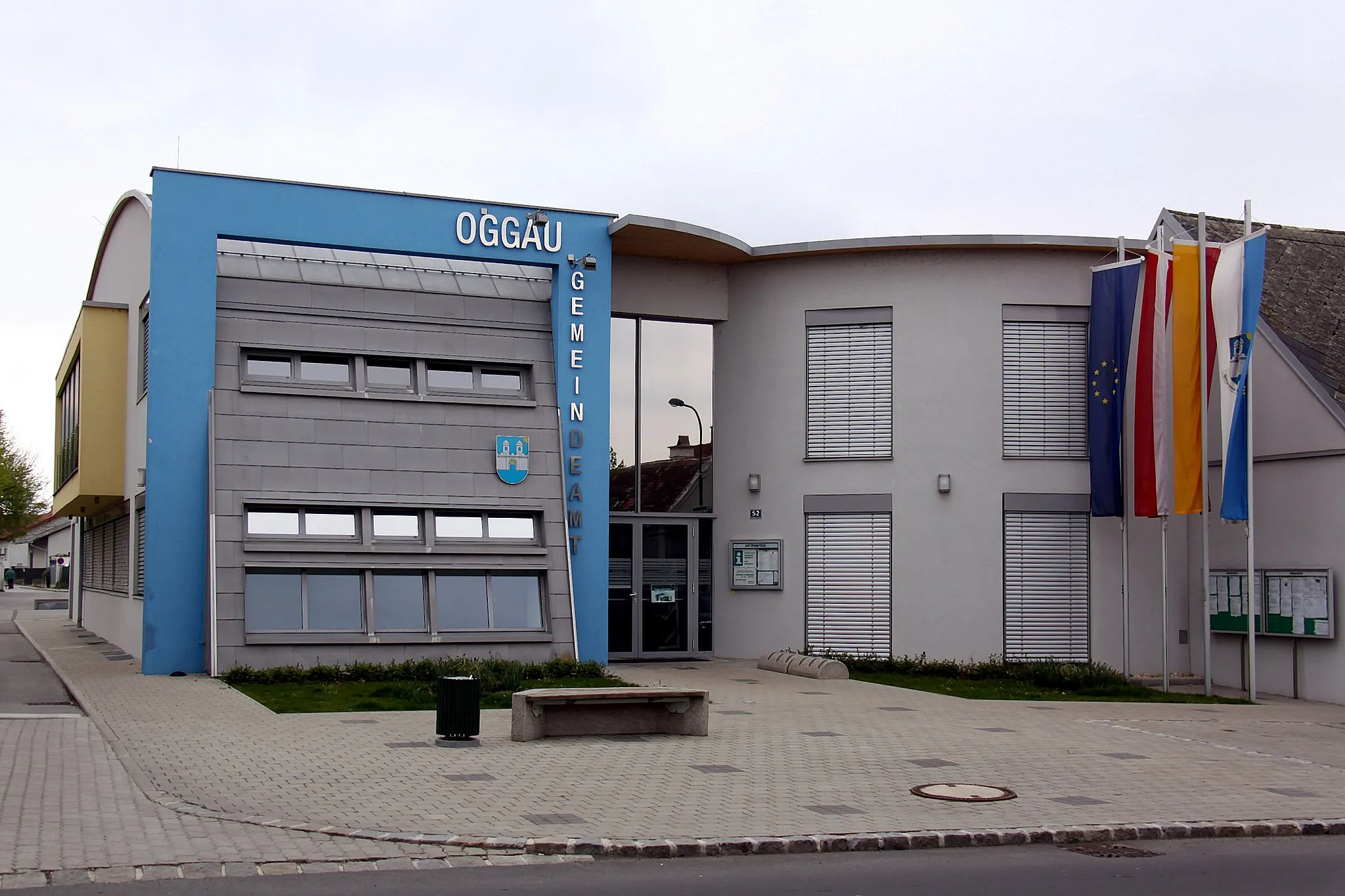 Photo showing: Oggau am Neusiedler See - Municipal office