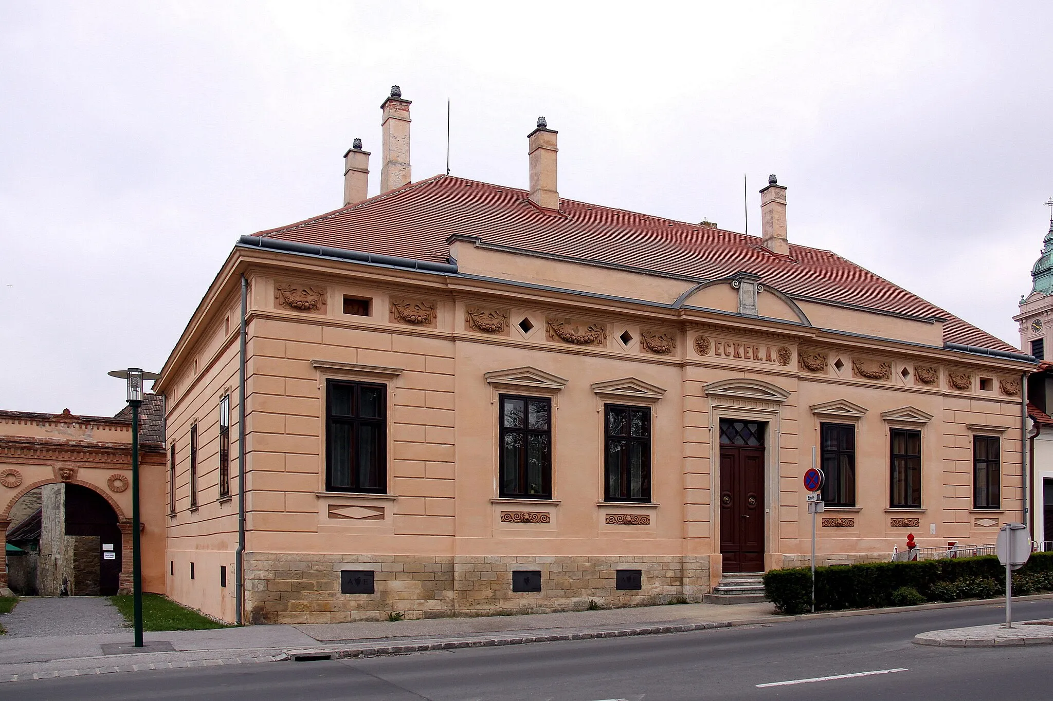 Photo showing: Buergerhaus, Oggauer Straße 2 in Rust in Burgenland (Austria)