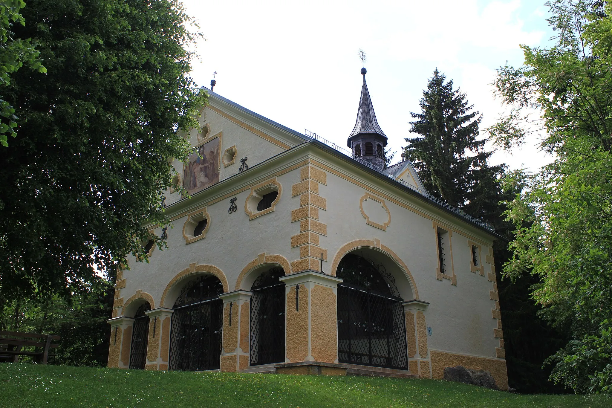 Photo showing: Calvary Church in Althofen