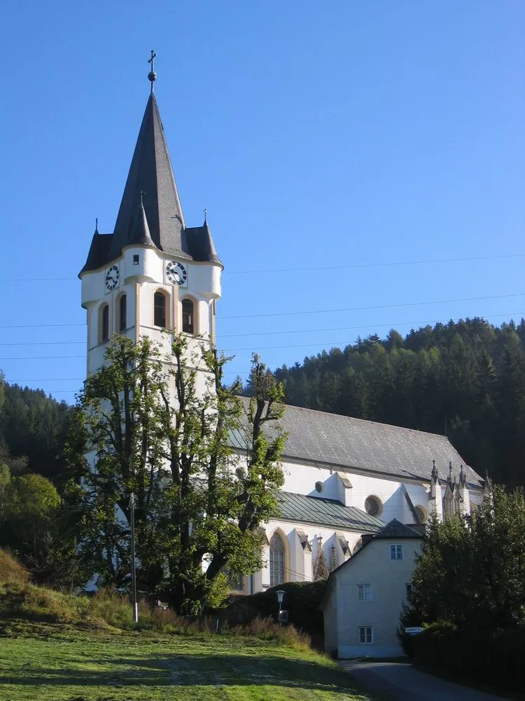 Photo showing: Pfarrkirche St. Leonhard im Lavanttal