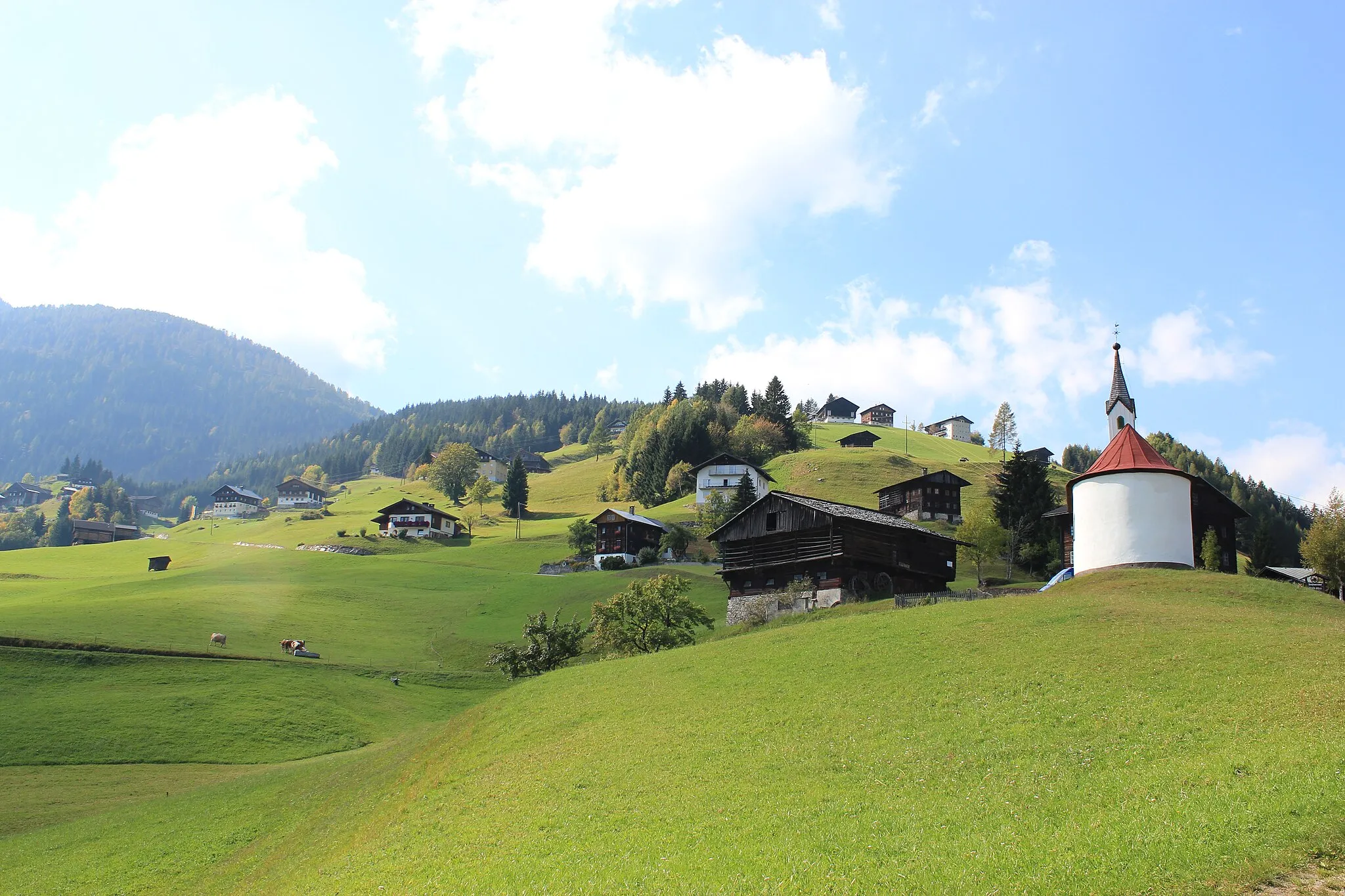 Photo showing: Obergail in the community Lesachtal