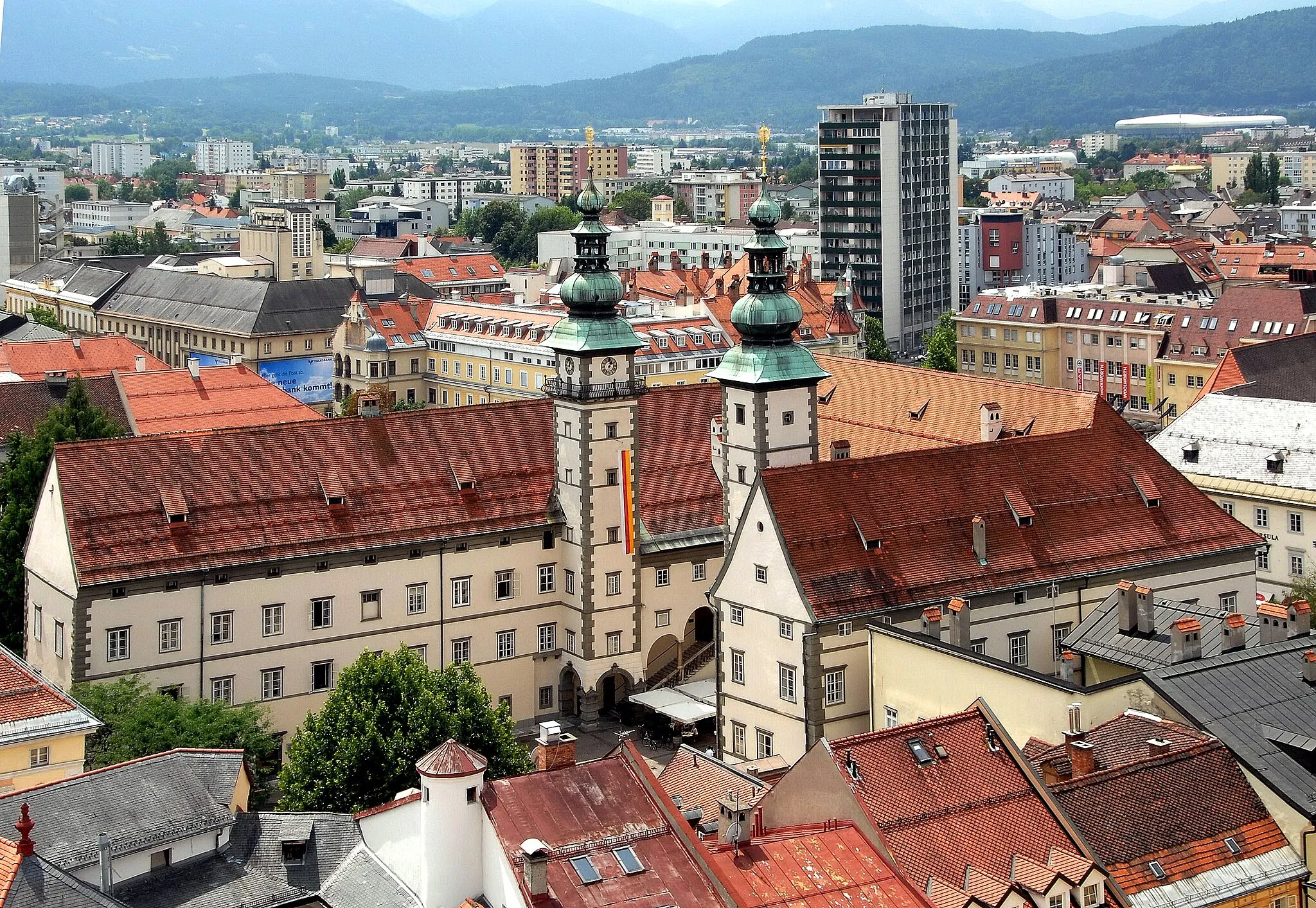 Photo showing: Landhaus, inner city, Klagenfurt, Carinthia, Austria, EU