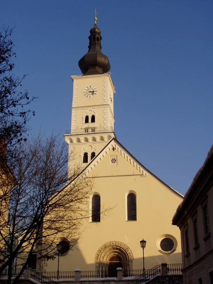 Photo showing: Markuskirche in Wolfsberg, Carinthia

This media shows the protected monument with the number 63733 in Austria. (Commons, de, Wikidata)