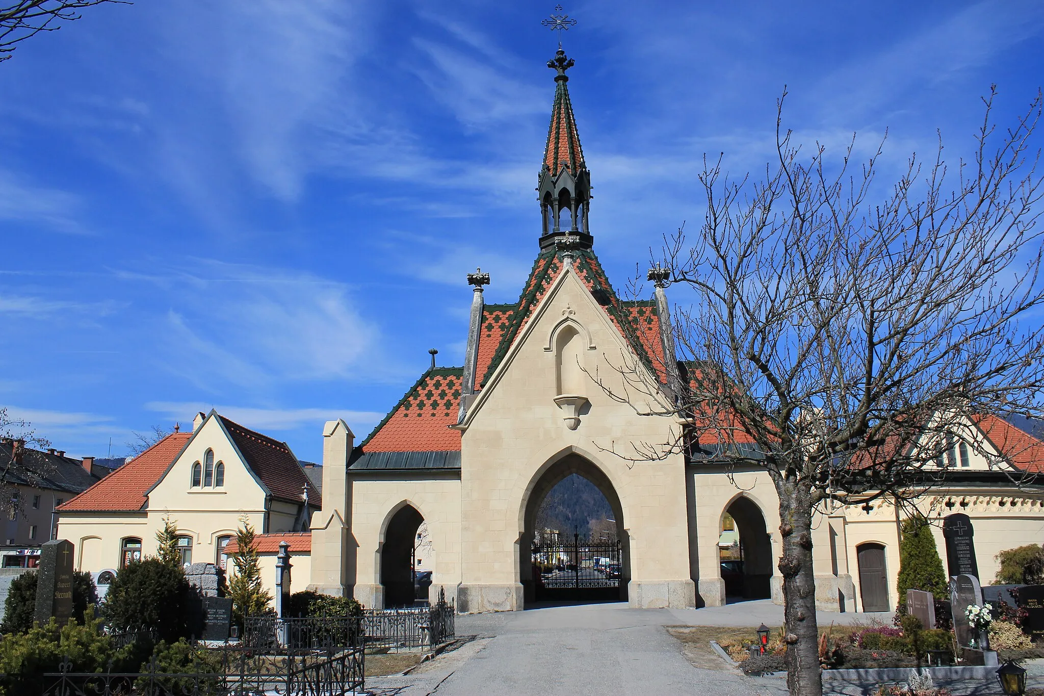 Photo showing: central cemetery in Villach
