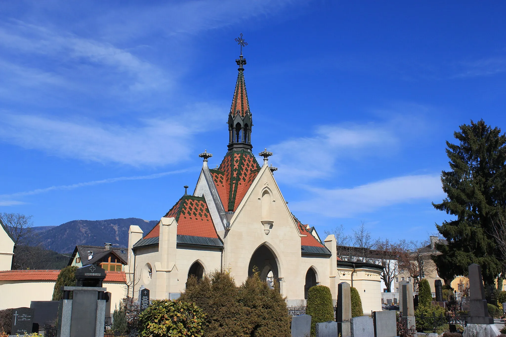 Photo showing: central cemetery in Villach