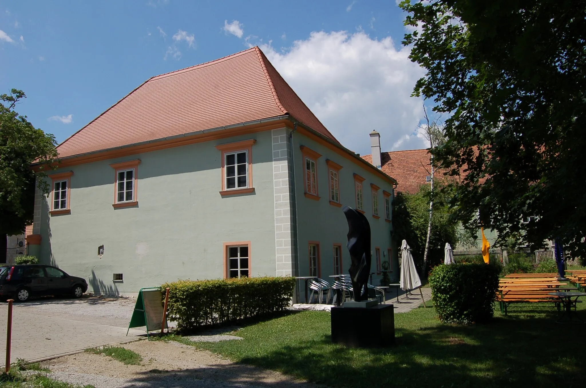 Photo showing: Fischau palace, Bad Fischau, Lower Austria