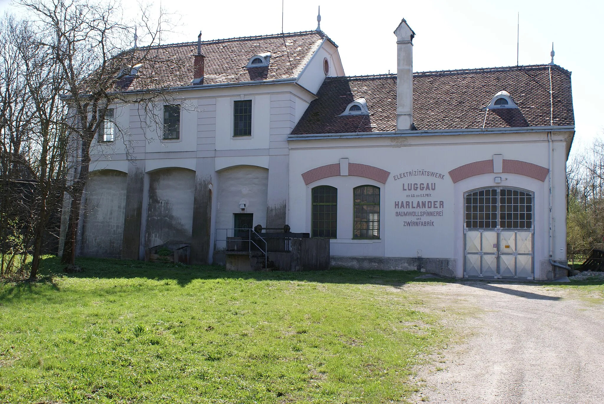 Photo showing: Elektrizitätskraftwerk Luggau in Harland bei St. Pölten