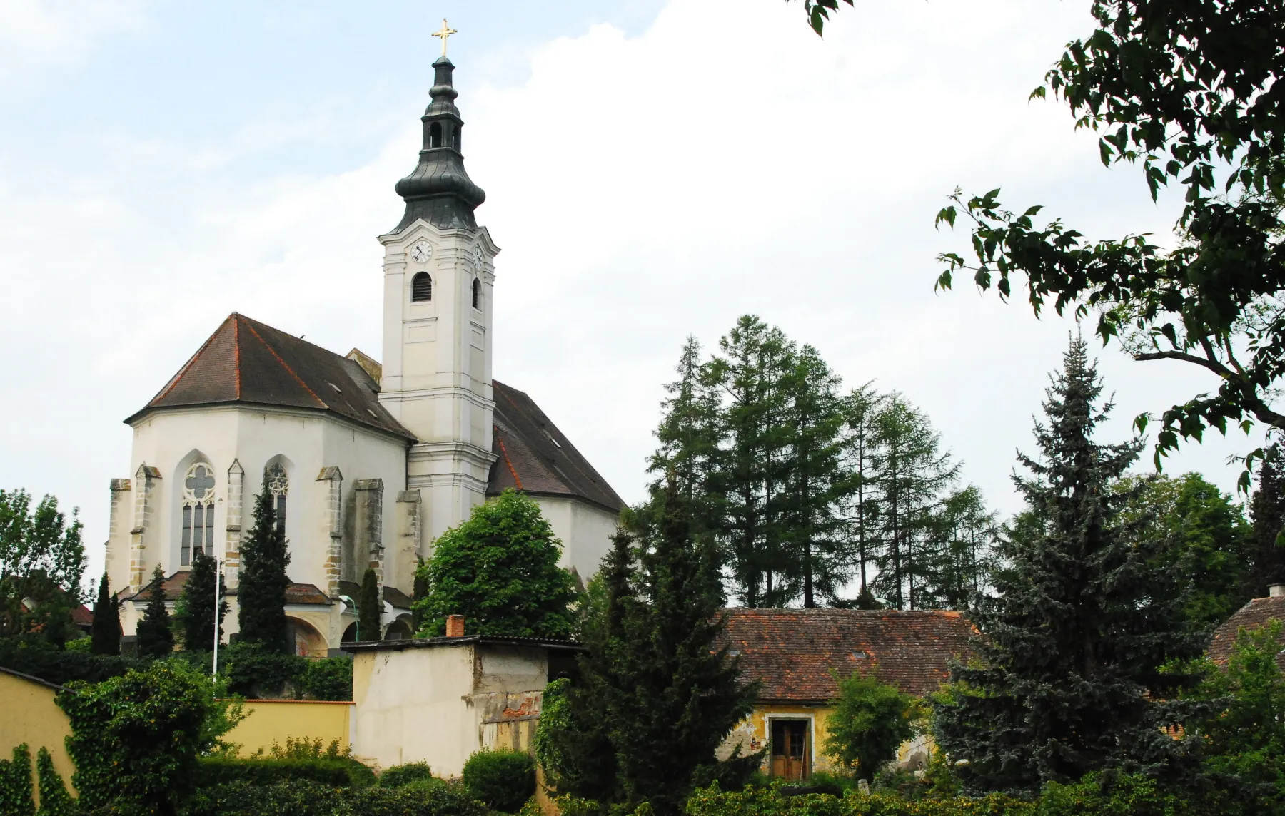 Photo showing: Pfarrkirche Sankt Stephan in Horn in Niederösterreich