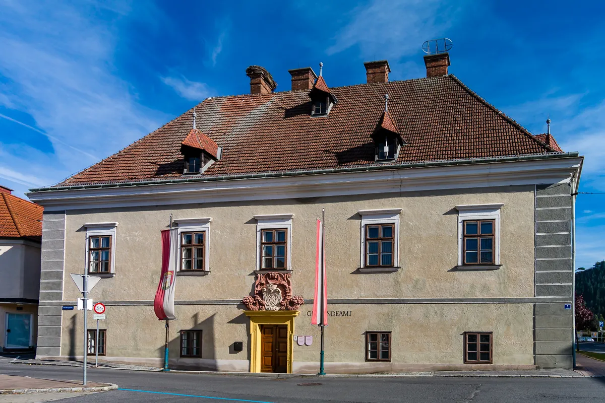 Photo showing: Hofhaus (Rathaus) Kirchschlag in der Buckligen Welt