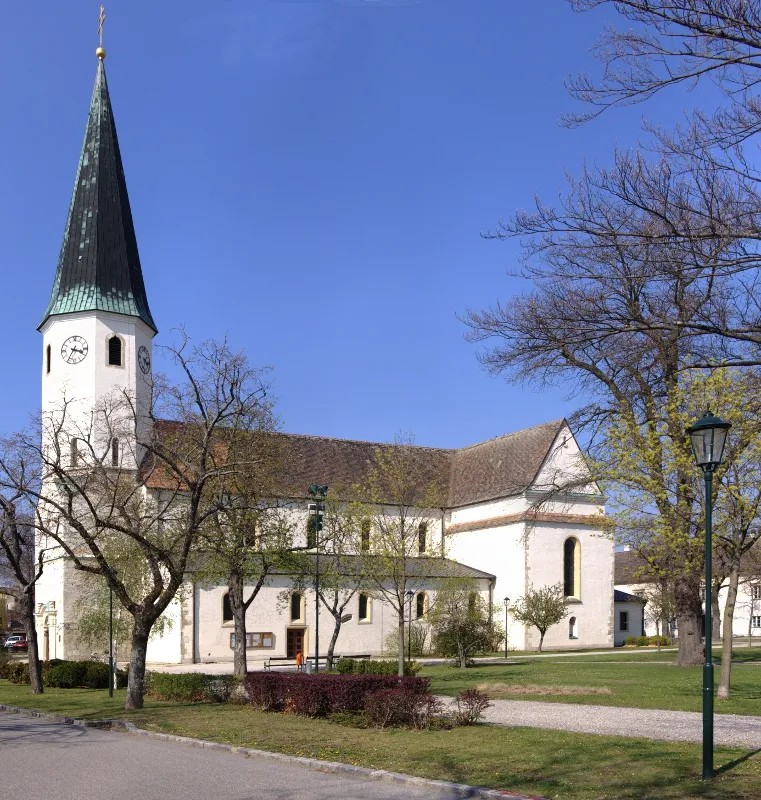 Photo showing: Church St. Veit Laa an der Thaya, Lower Austria