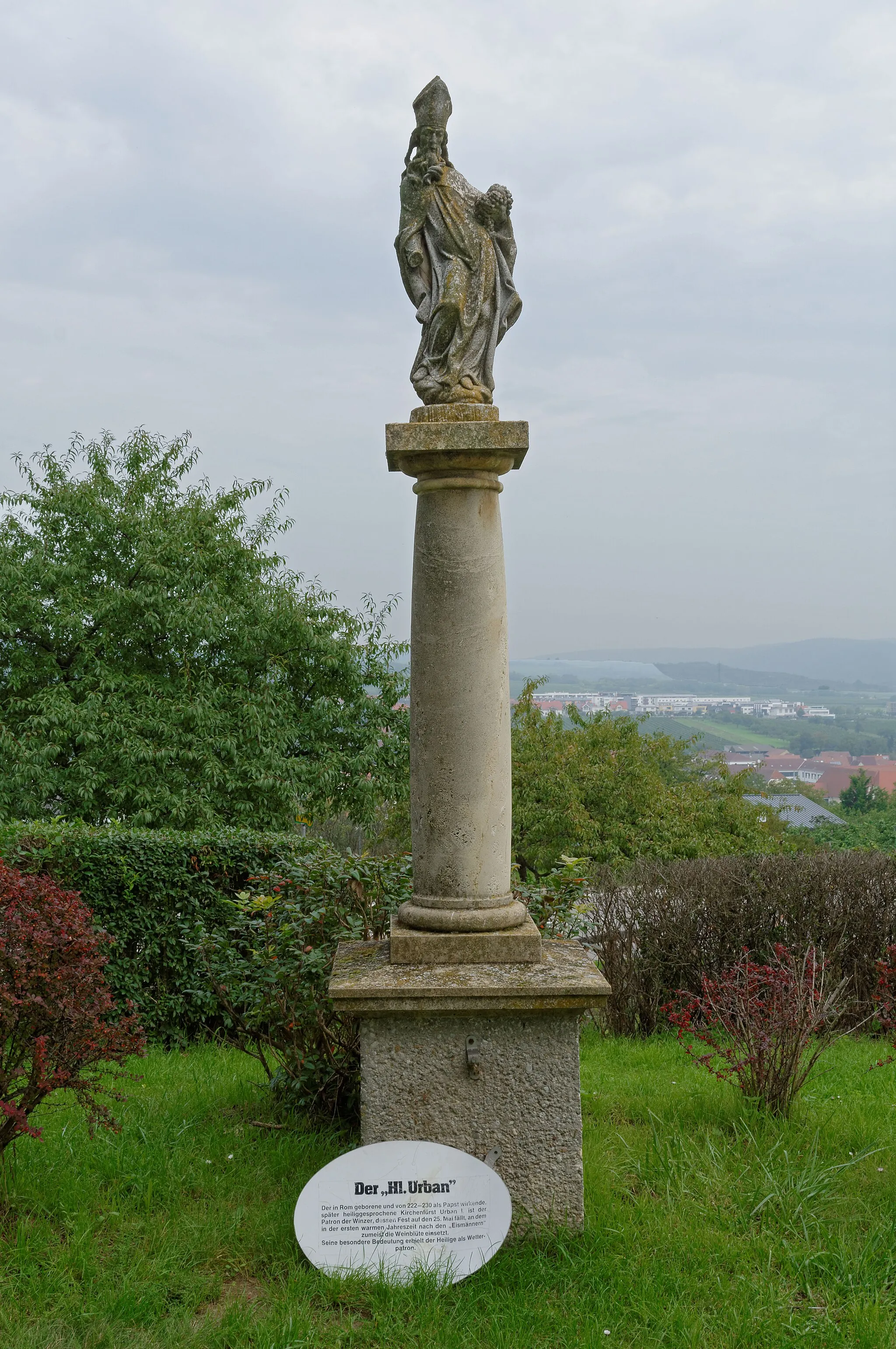 Photo showing: Saint Urban column in Langenlois, Lower Austria, Austria