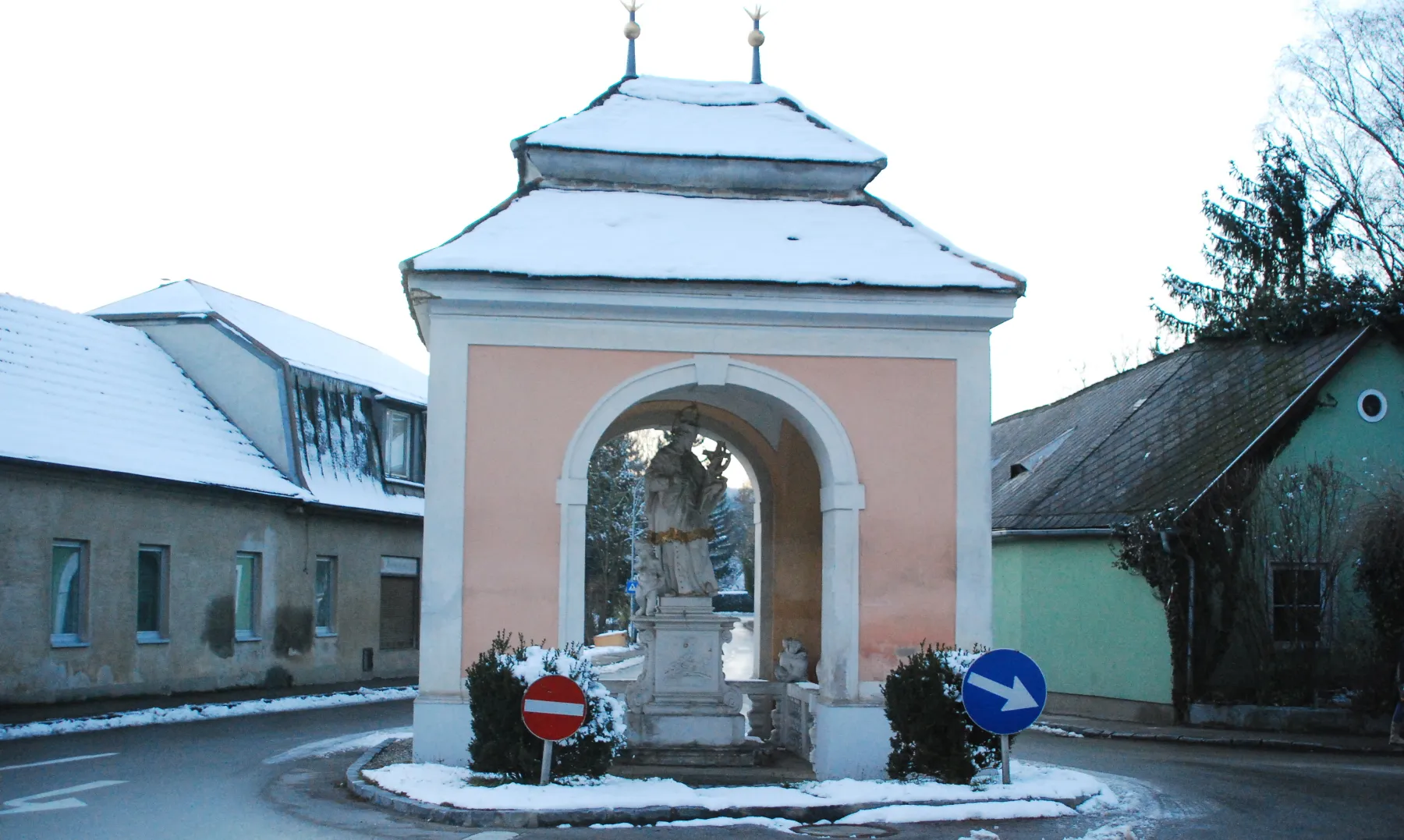 Photo showing: Johannes-Nepomuk-Kapelle in Mauerbach