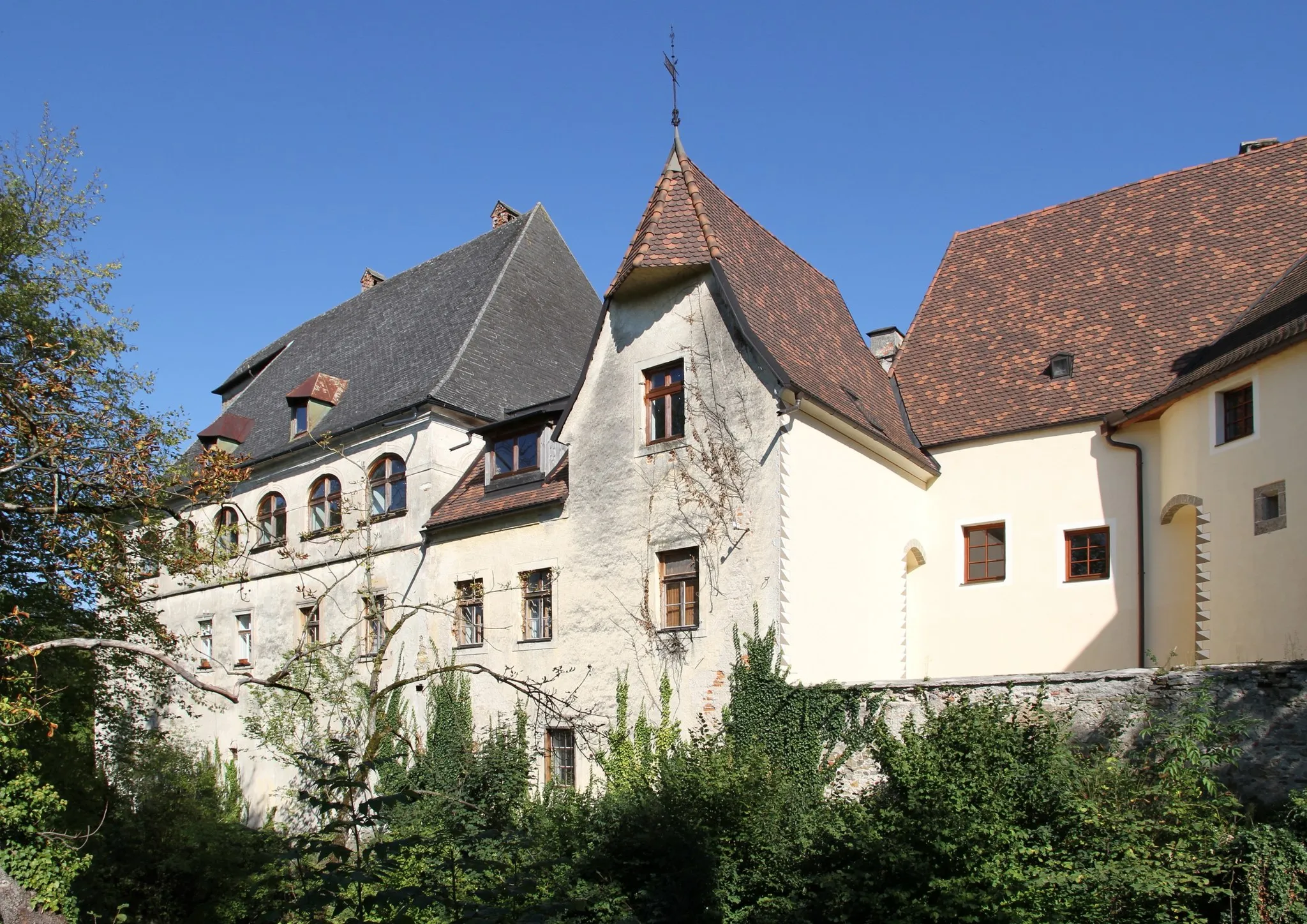 Photo showing: Wohntrakt des niederösterreichischen Schlosses Purgstall.