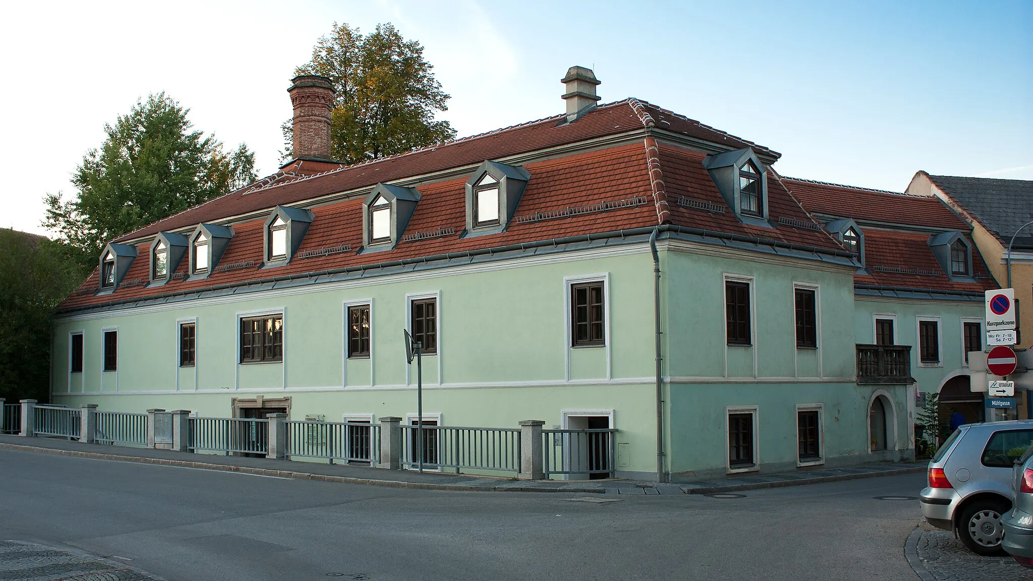 Photo showing: former brewery in Schrems