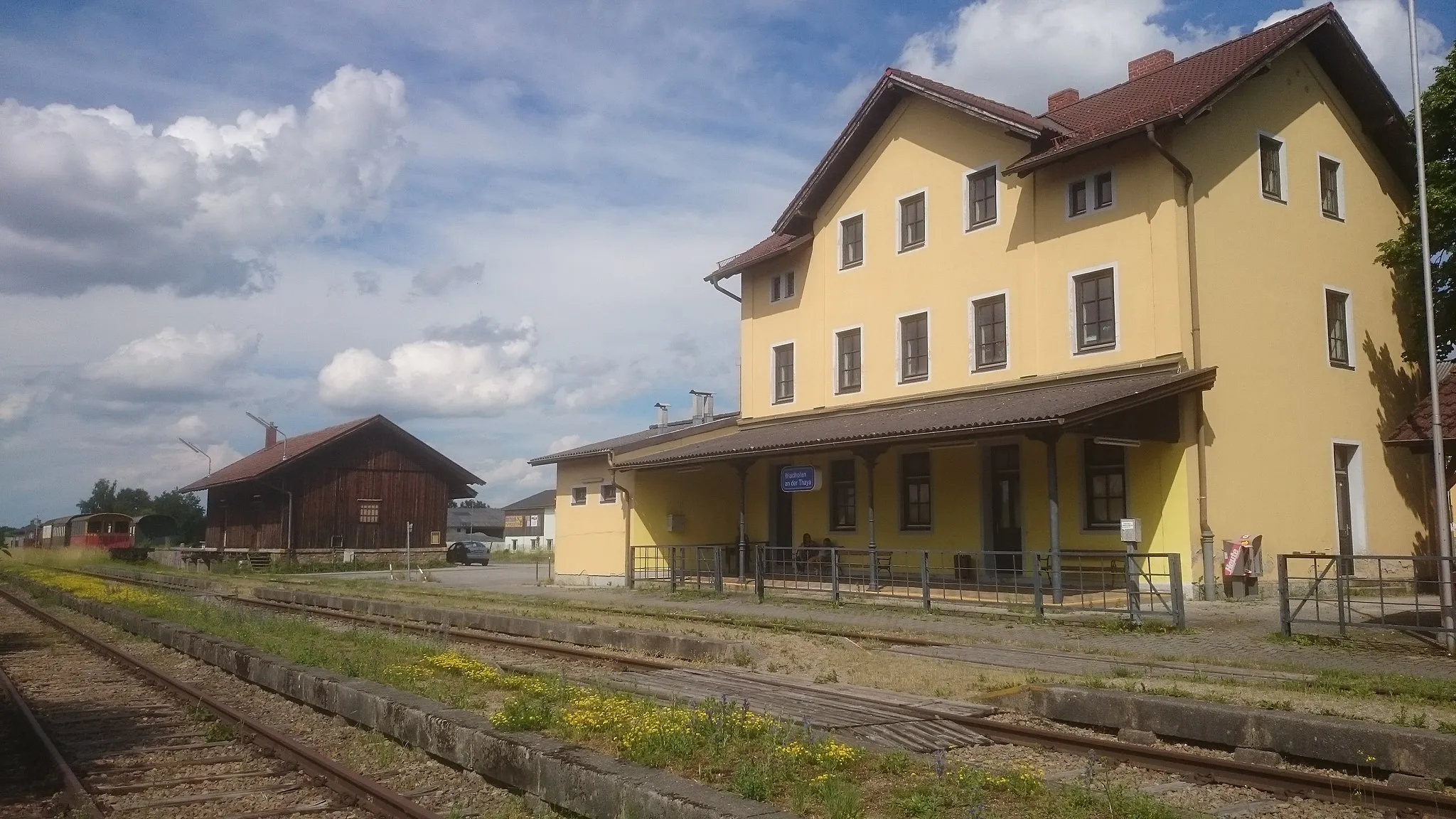 Photo showing: Bahnhof Waidhofen an der Thaya