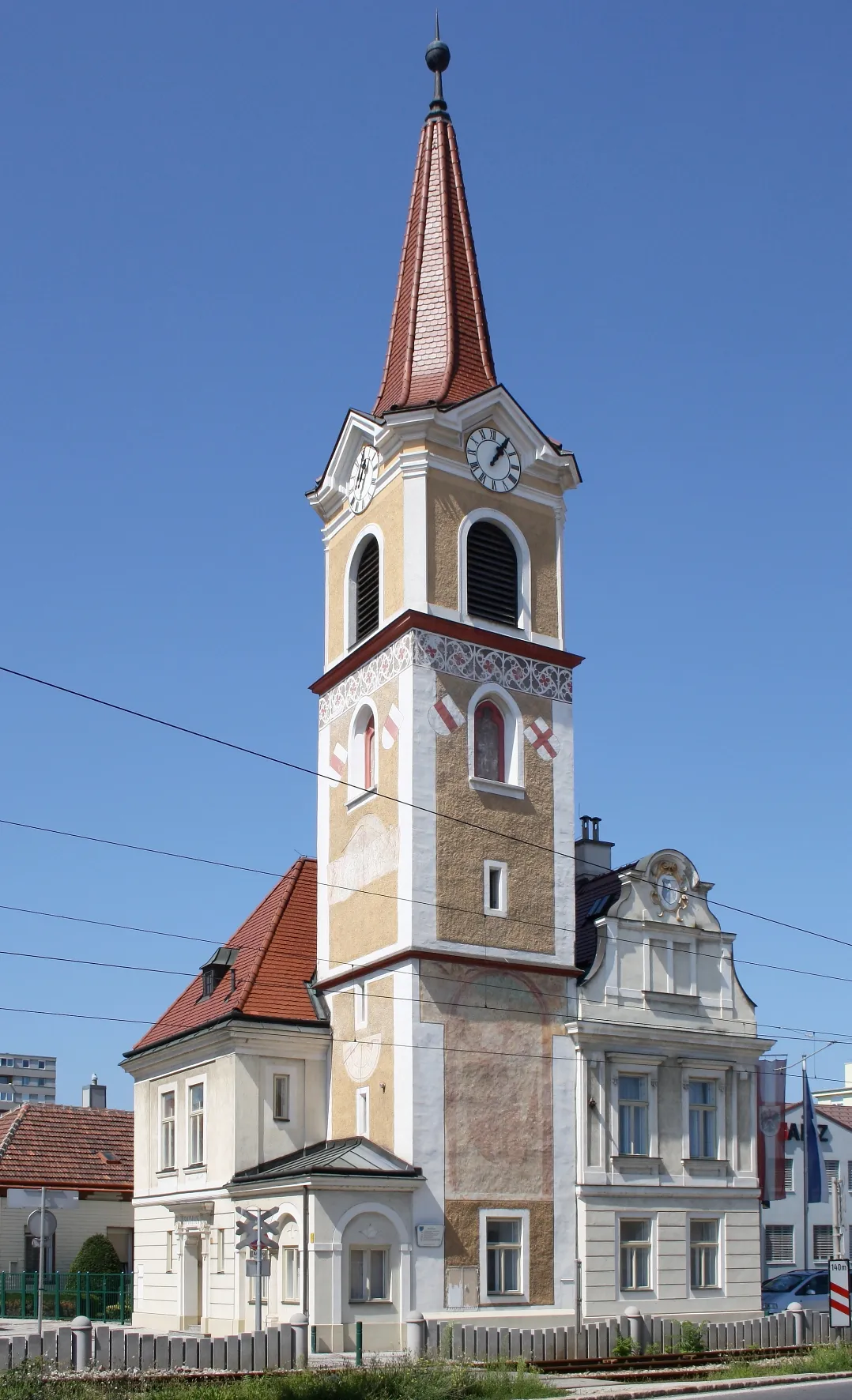 Photo showing: Das alte Rathaus in de:Wiener Neudorf