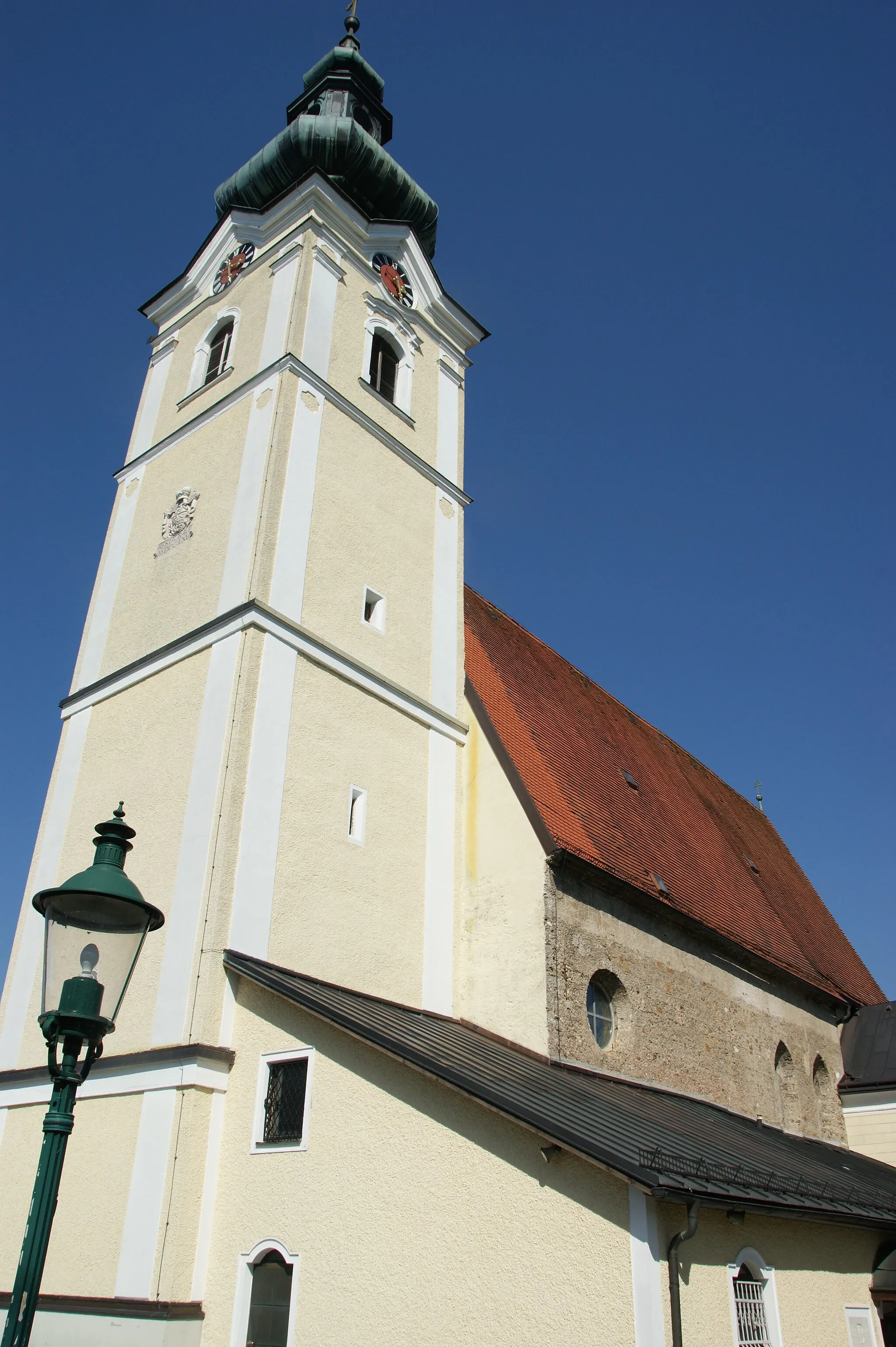 Photo showing: Katholische Pfarrkirche Frankenmarkt (Oberösterreich)