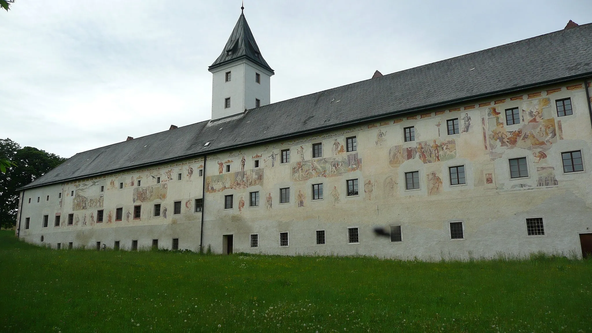 Photo showing: Fresken-Zyklus auf Schloss Parz