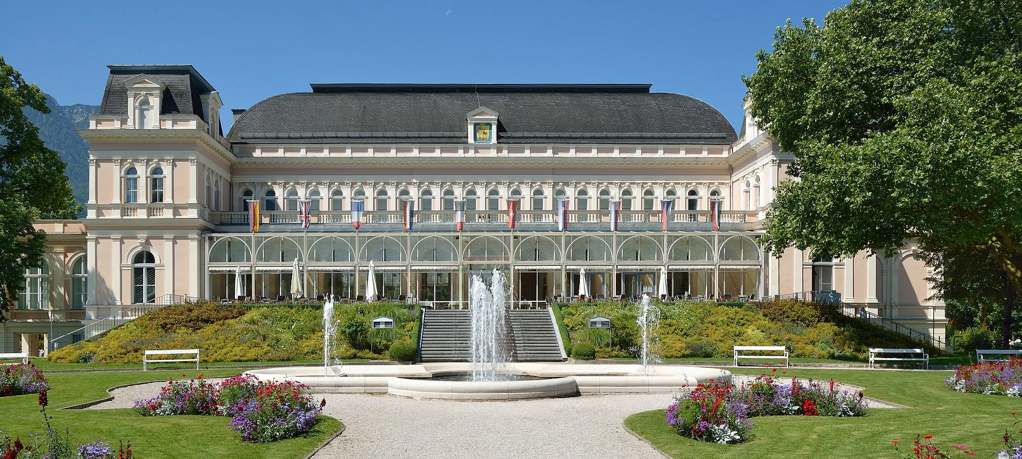 Photo showing: Congress and theater building at Bad Ischl, Upper Austria