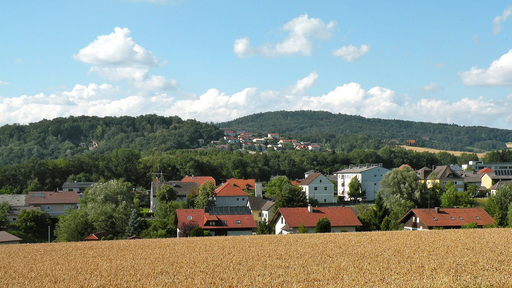 Photo showing: Ortschaft Luftenberg an der Donau