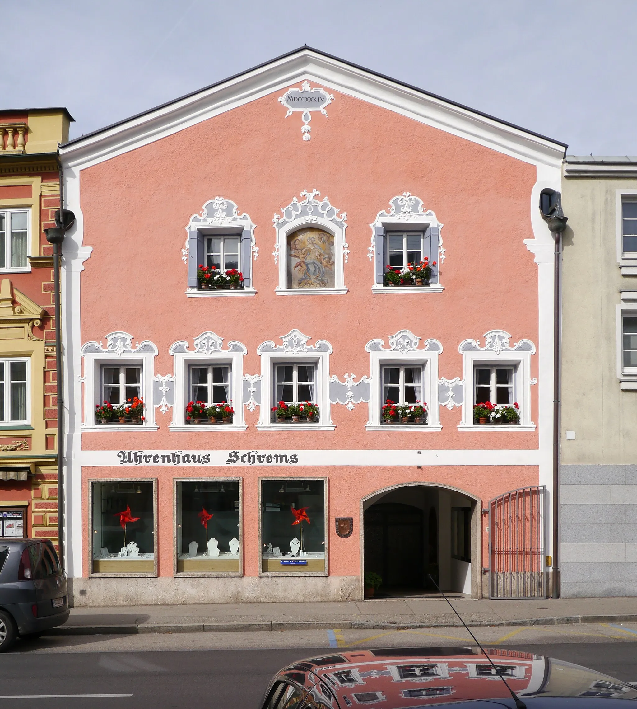 Photo showing: Bürgerhaus, ehem. Sattlerhaus