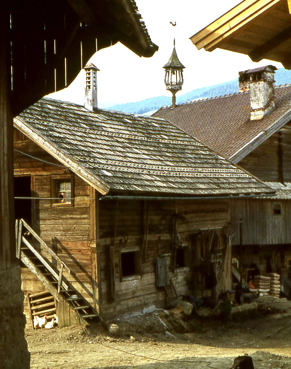 Photo showing: Typical farm in 1967