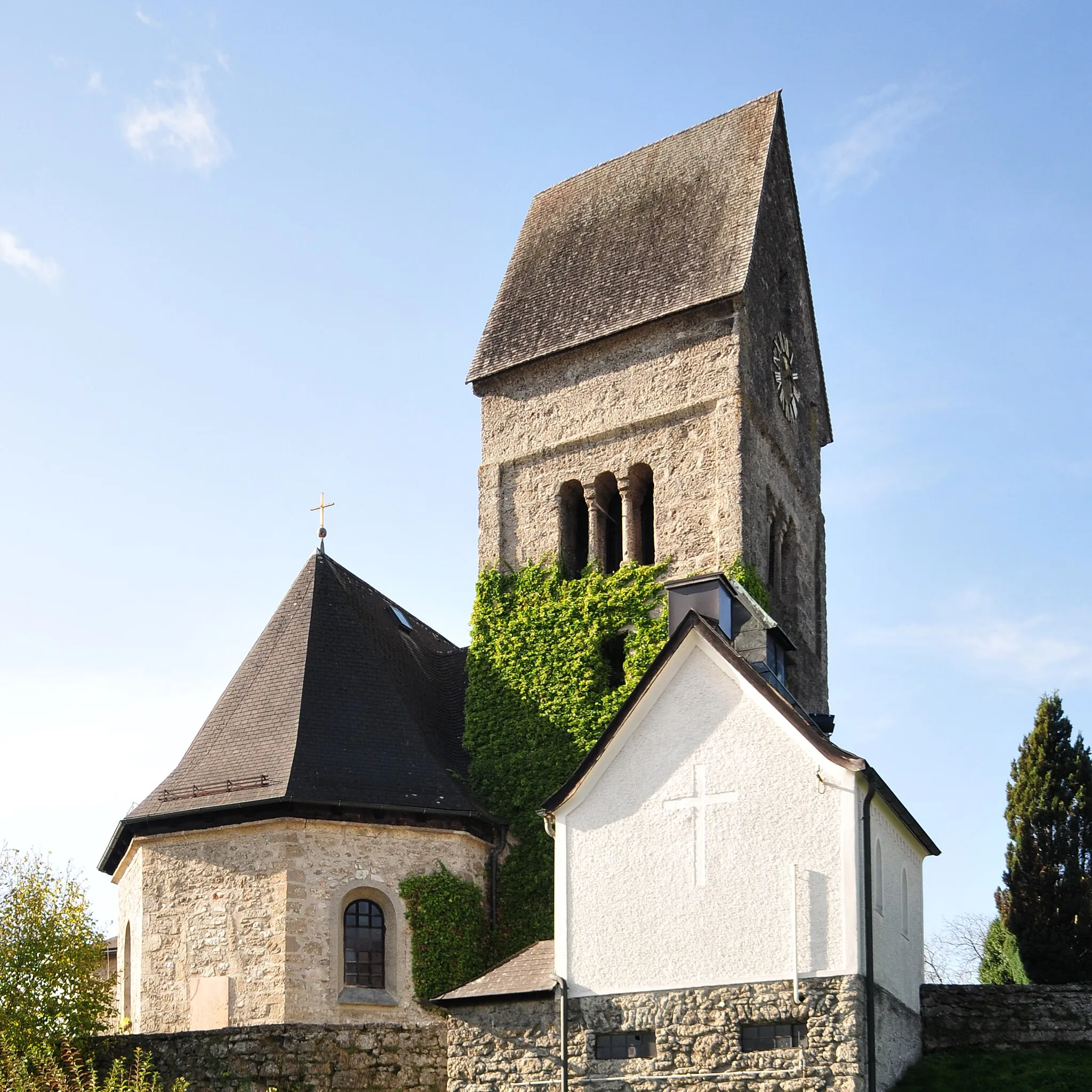 Photo showing: Kath. Pfarrkirche hl. Oswald in Anif, österreichisches Bundesland Salzburg