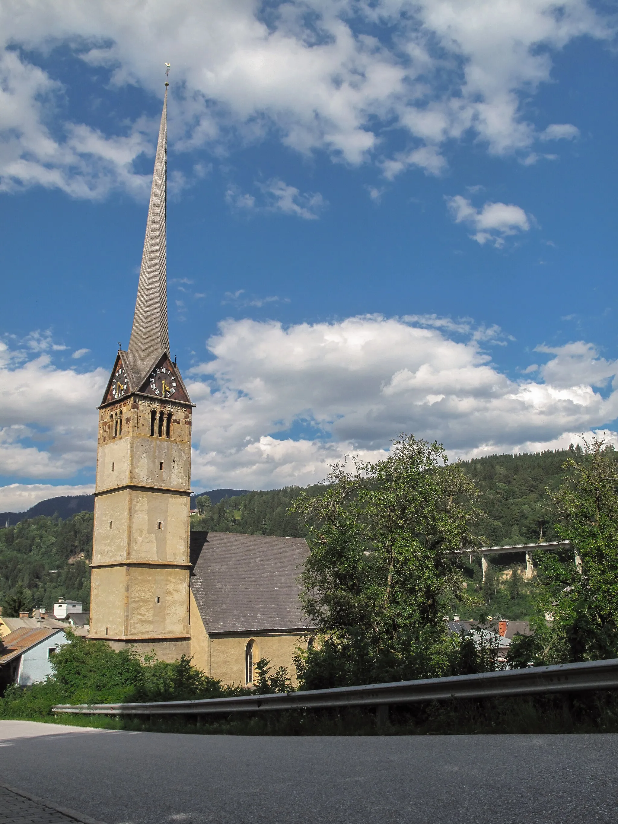 Photo showing: Bischofshofen, church