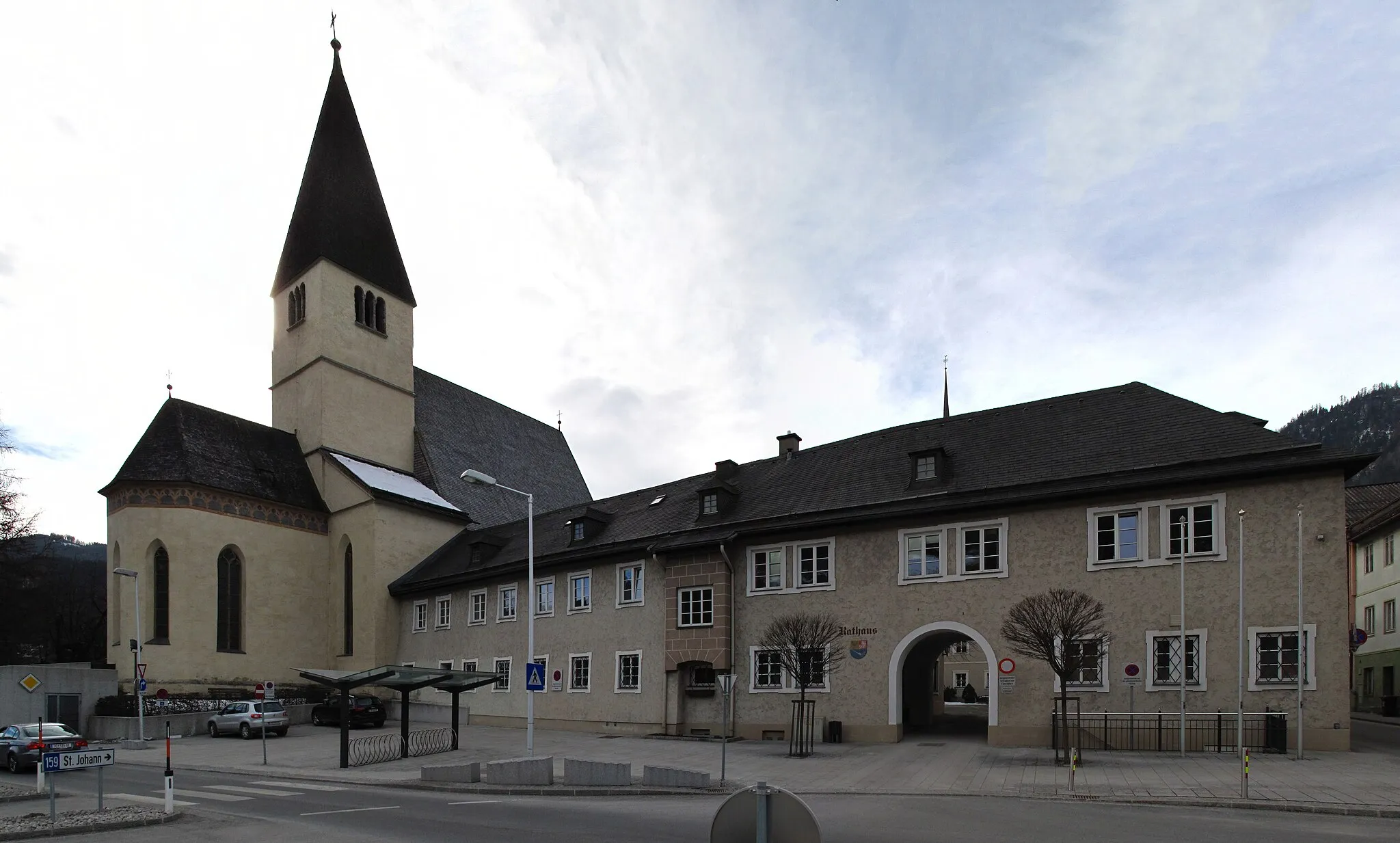 Photo showing: Rathaus, 5500 Bischofshofen, Rathausplatz 1