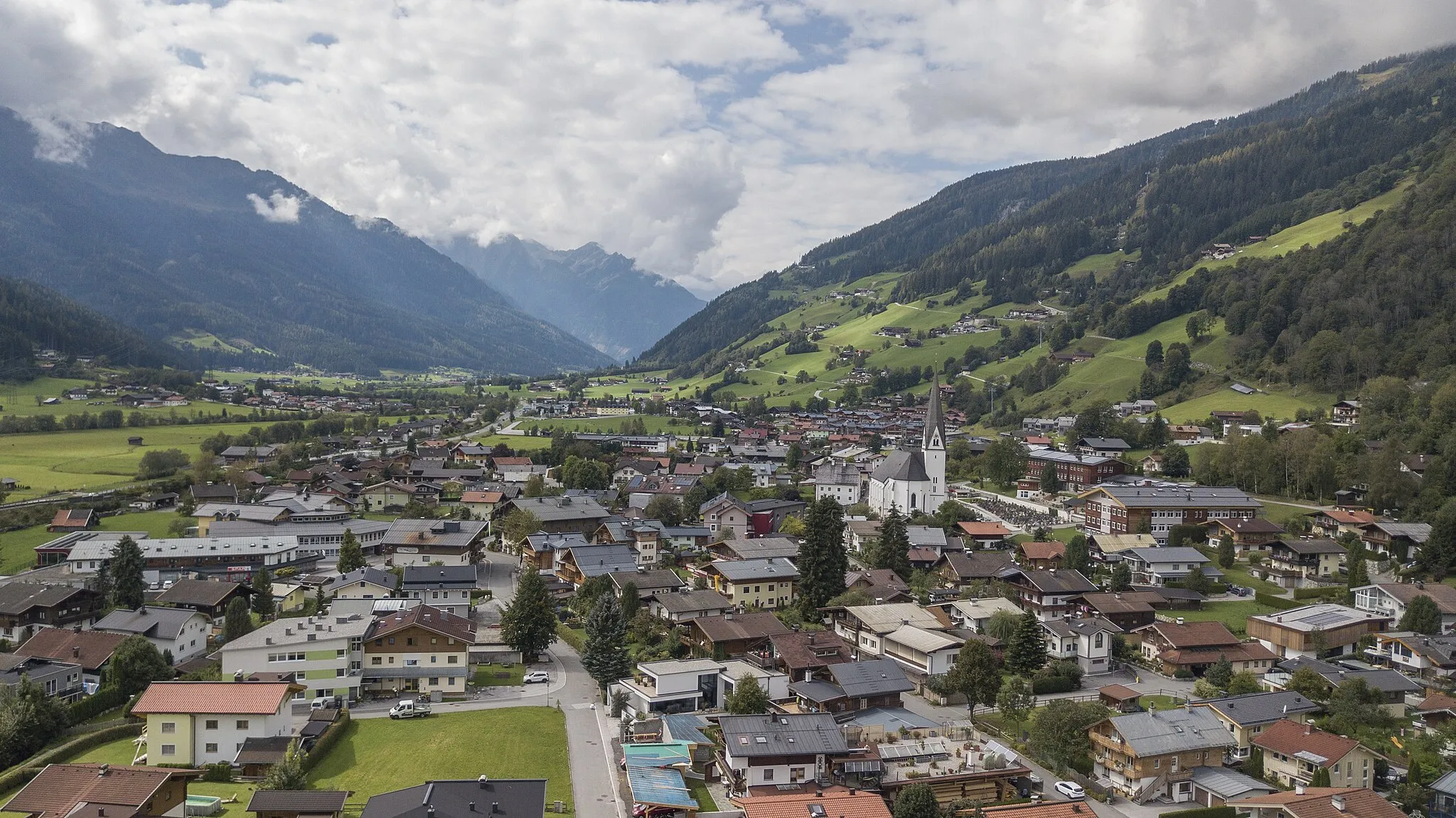 Photo showing: Bramberg am Wildkogel, Salzburg, Österreich