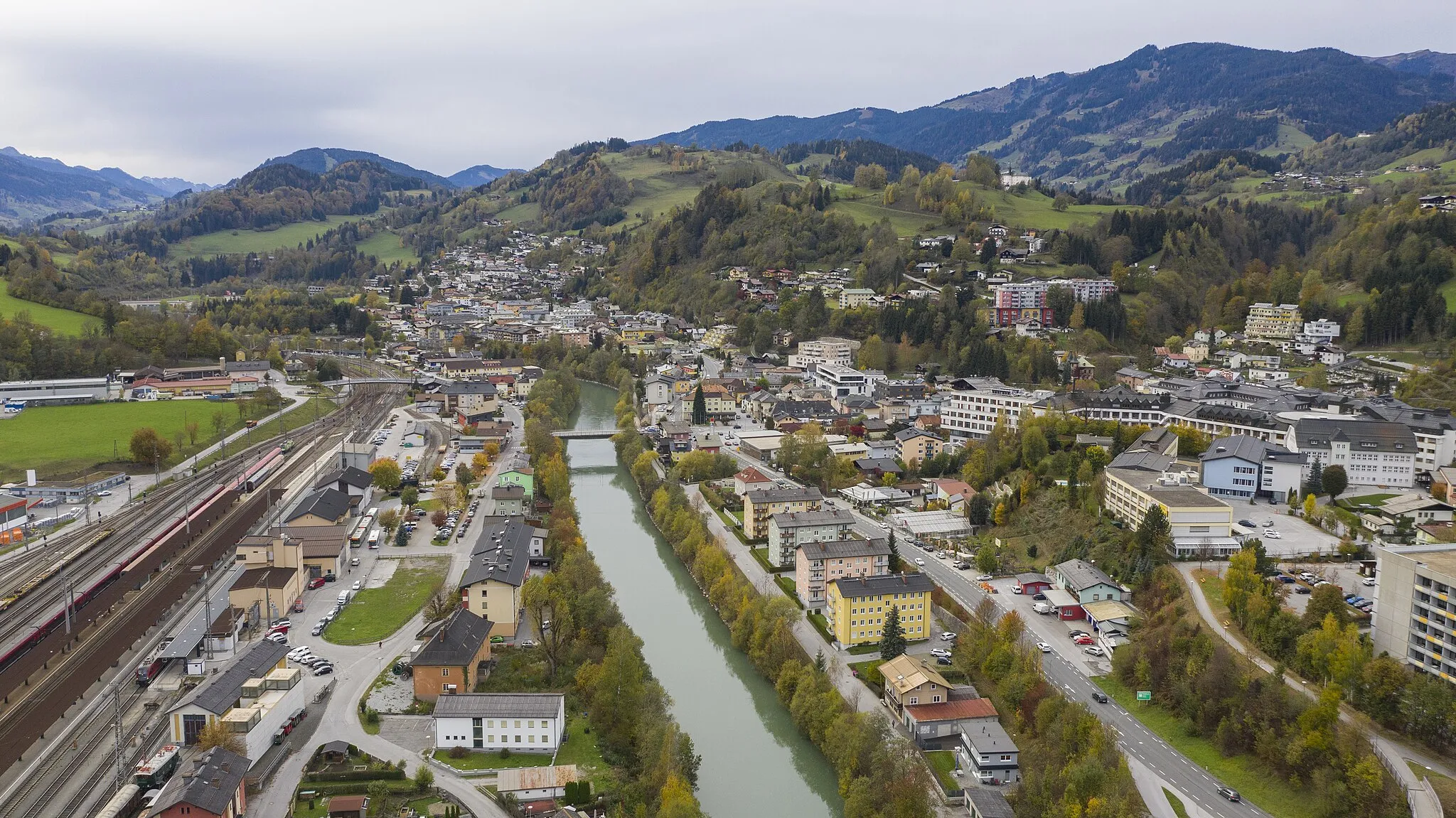 Photo showing: Schwarzach im Pongau, Salzburg, Österreich