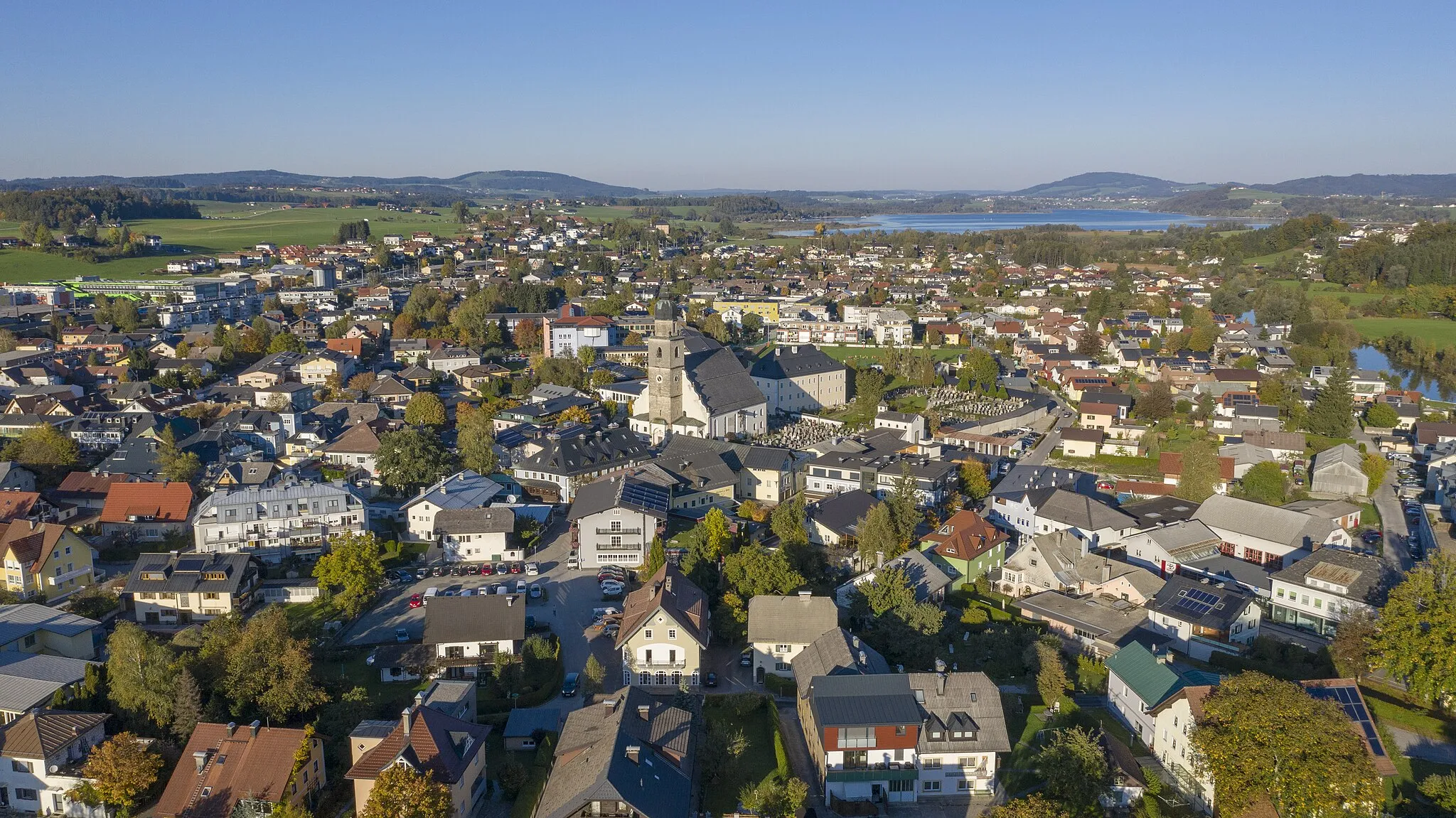 Photo showing: Seekirchen am Wallersee, Land Salzburg, Österreich