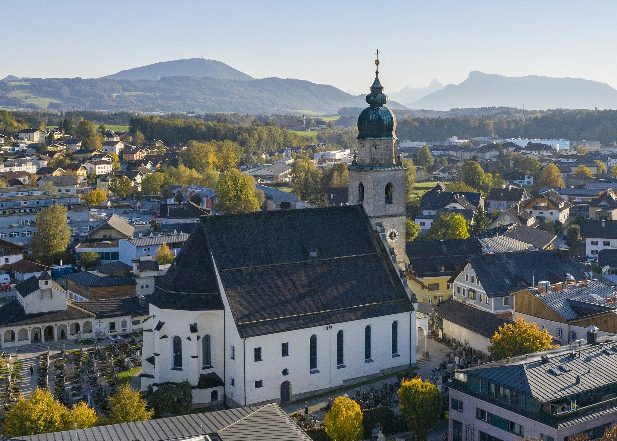 Photo showing: Seekirchen am Wallersee, Salzburg, Österreich