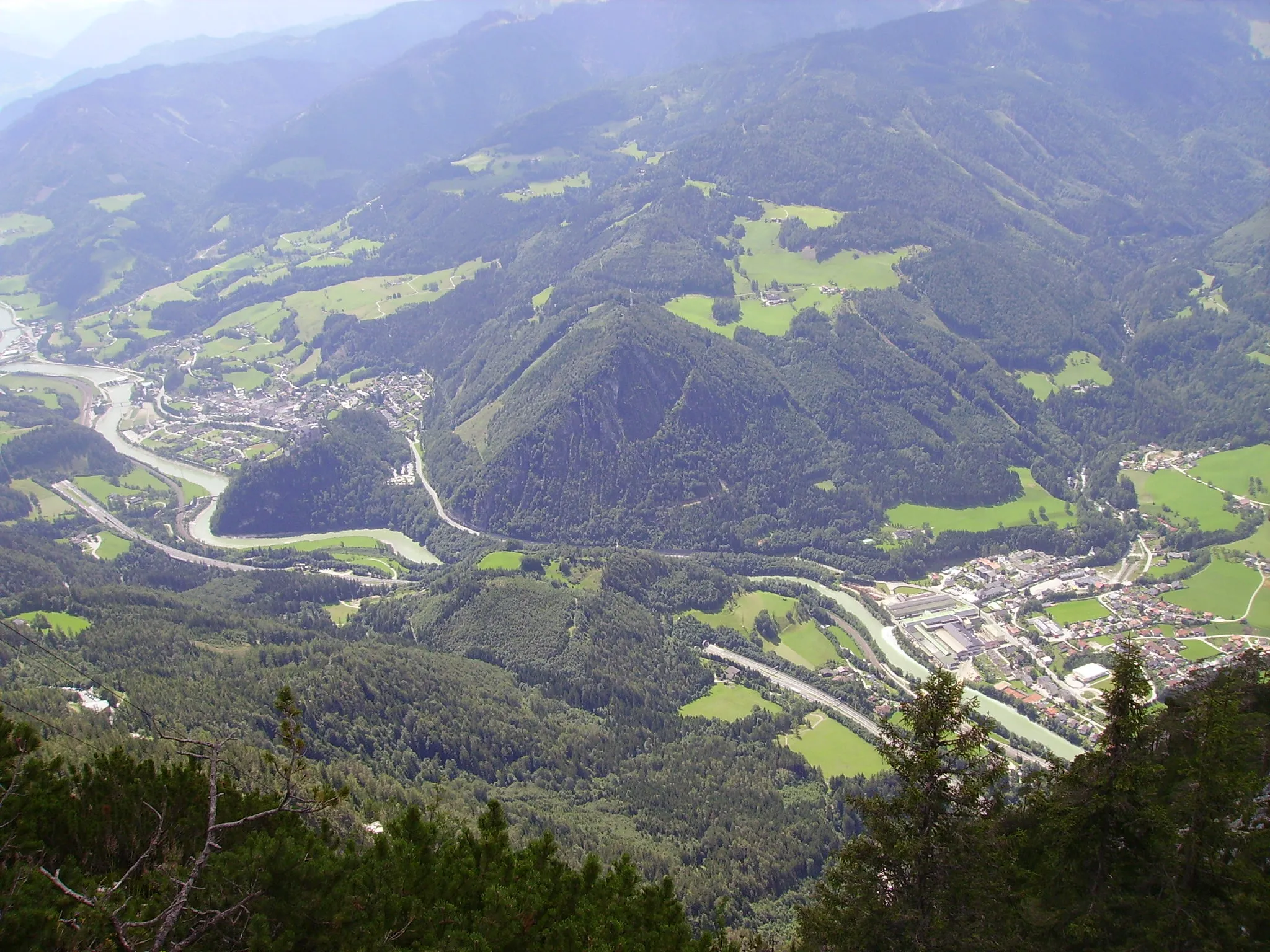 Photo showing: The village of Werfen