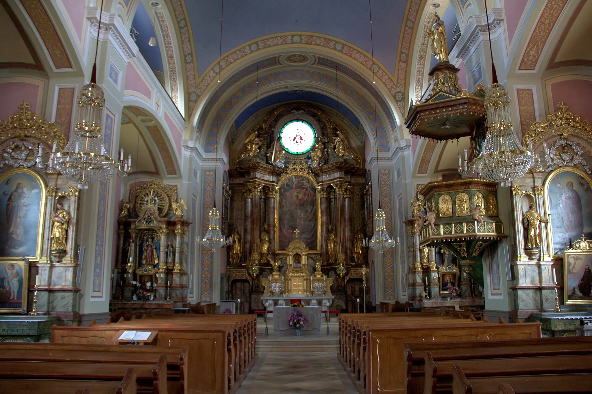 Photo showing: Kath. Pfarrkirche hll. Florian und Bartholomäus