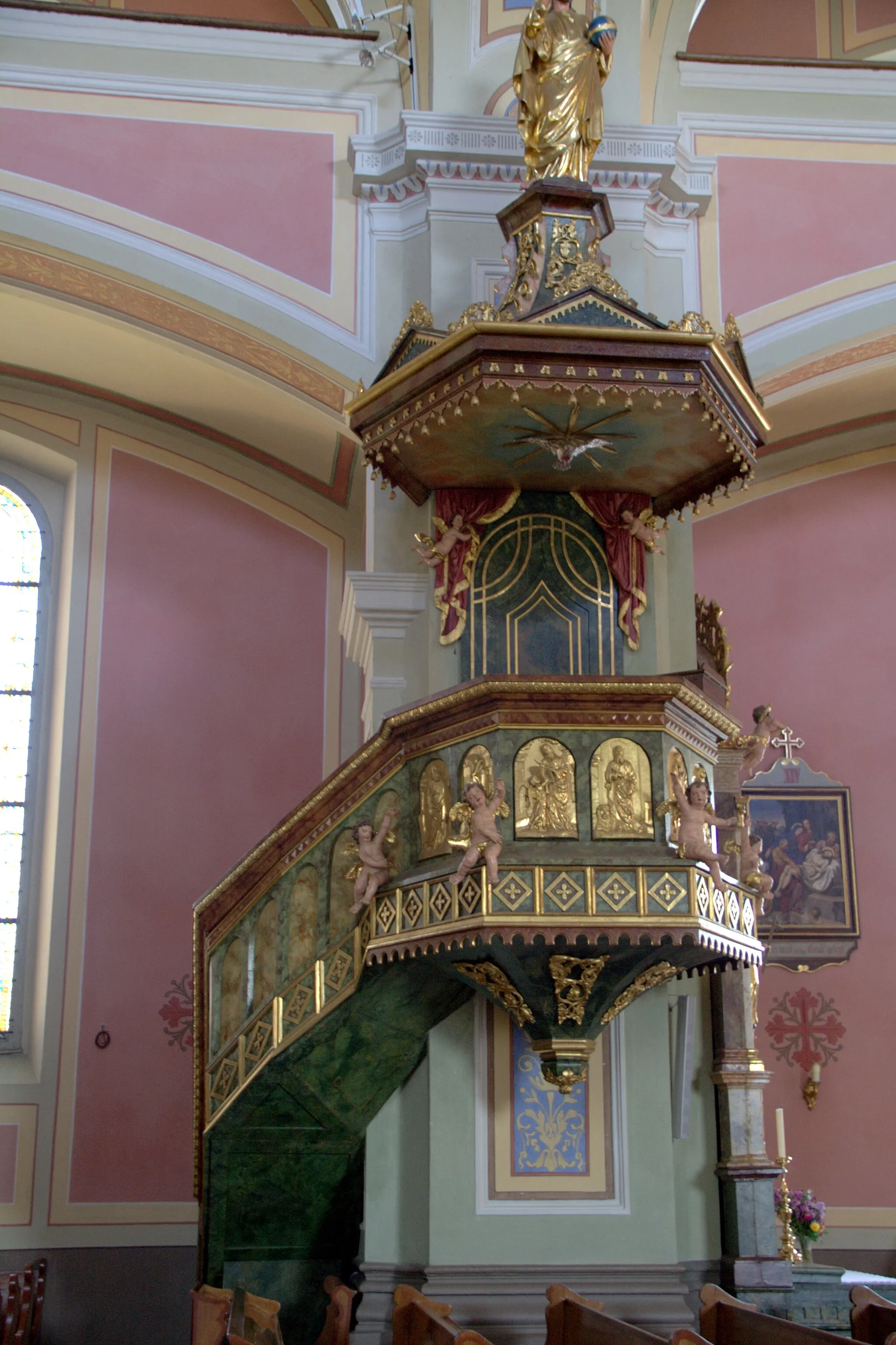 Photo showing: Kath. Pfarrkirche hll. Florian und Bartholomäus