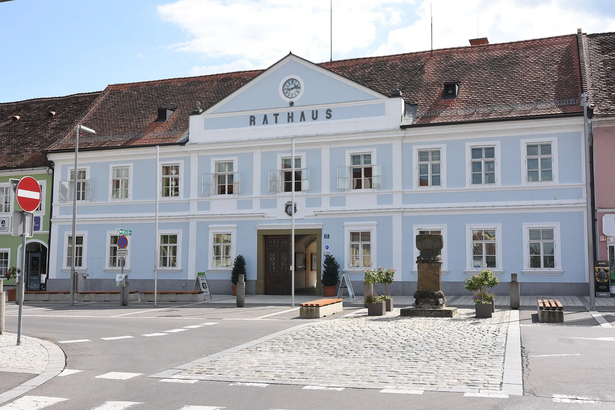 Photo showing: town hall Feldbach