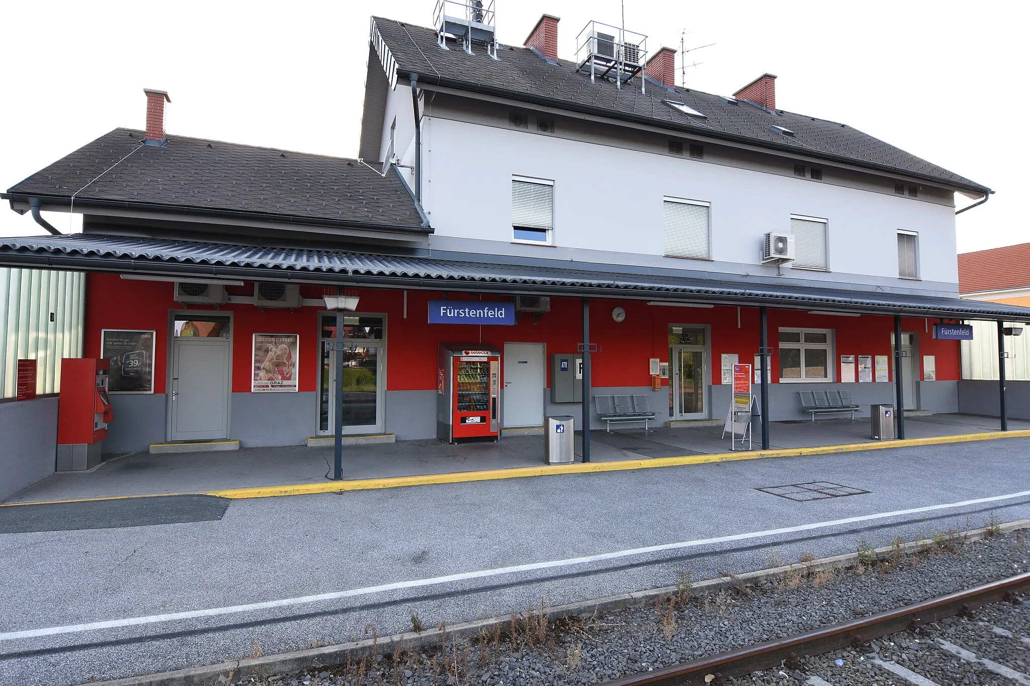 Photo showing: Bahnhof Fürstenfeld