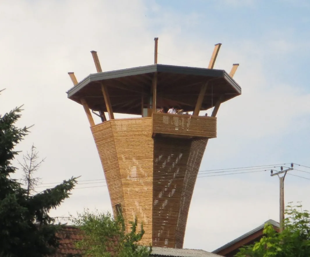 Photo showing: Der Wasserturm Weinleiten, ein Aussichtsturm in Gamlitz.