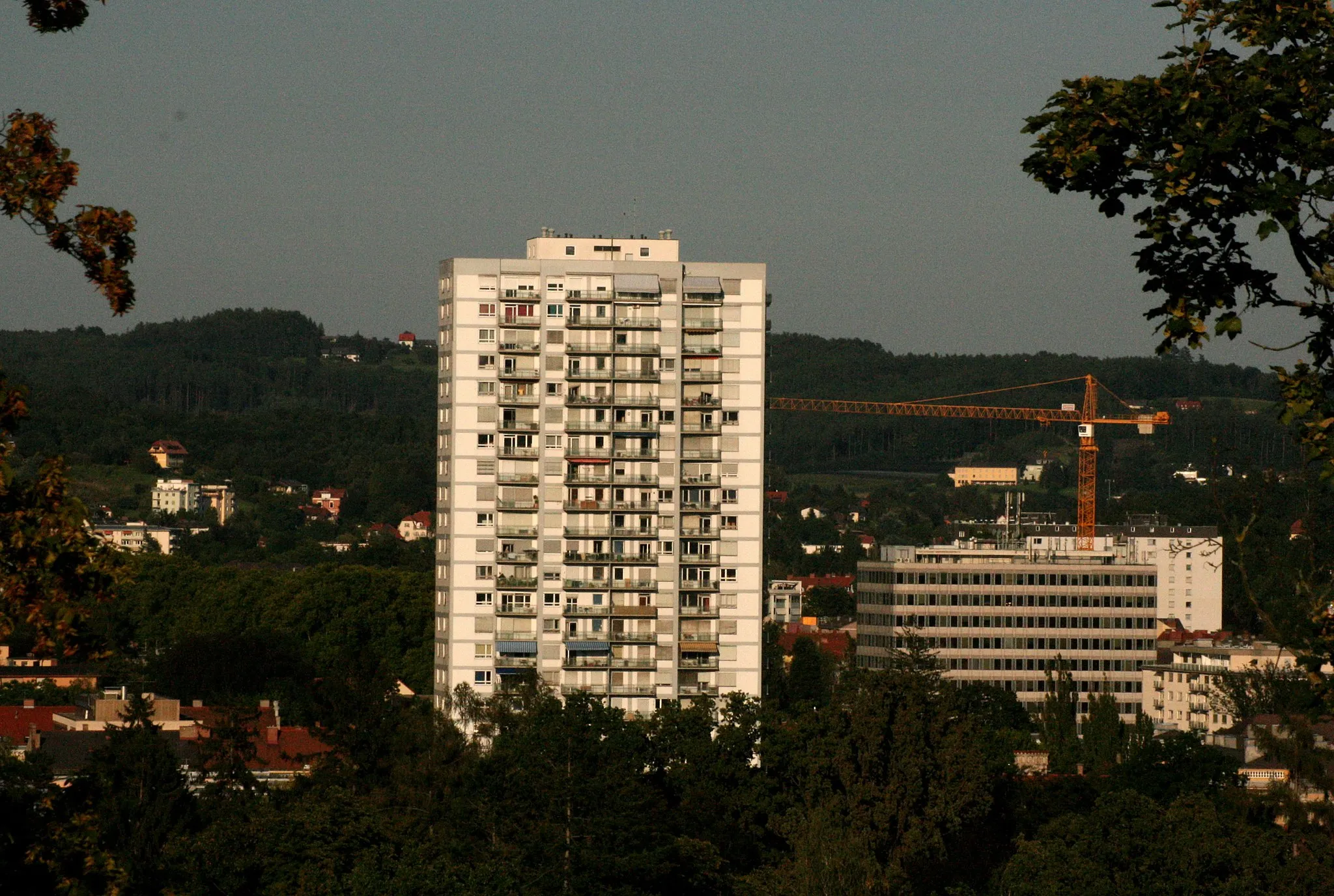 Photo showing: Elisabethhochhaus in Graz, Austria, Europe