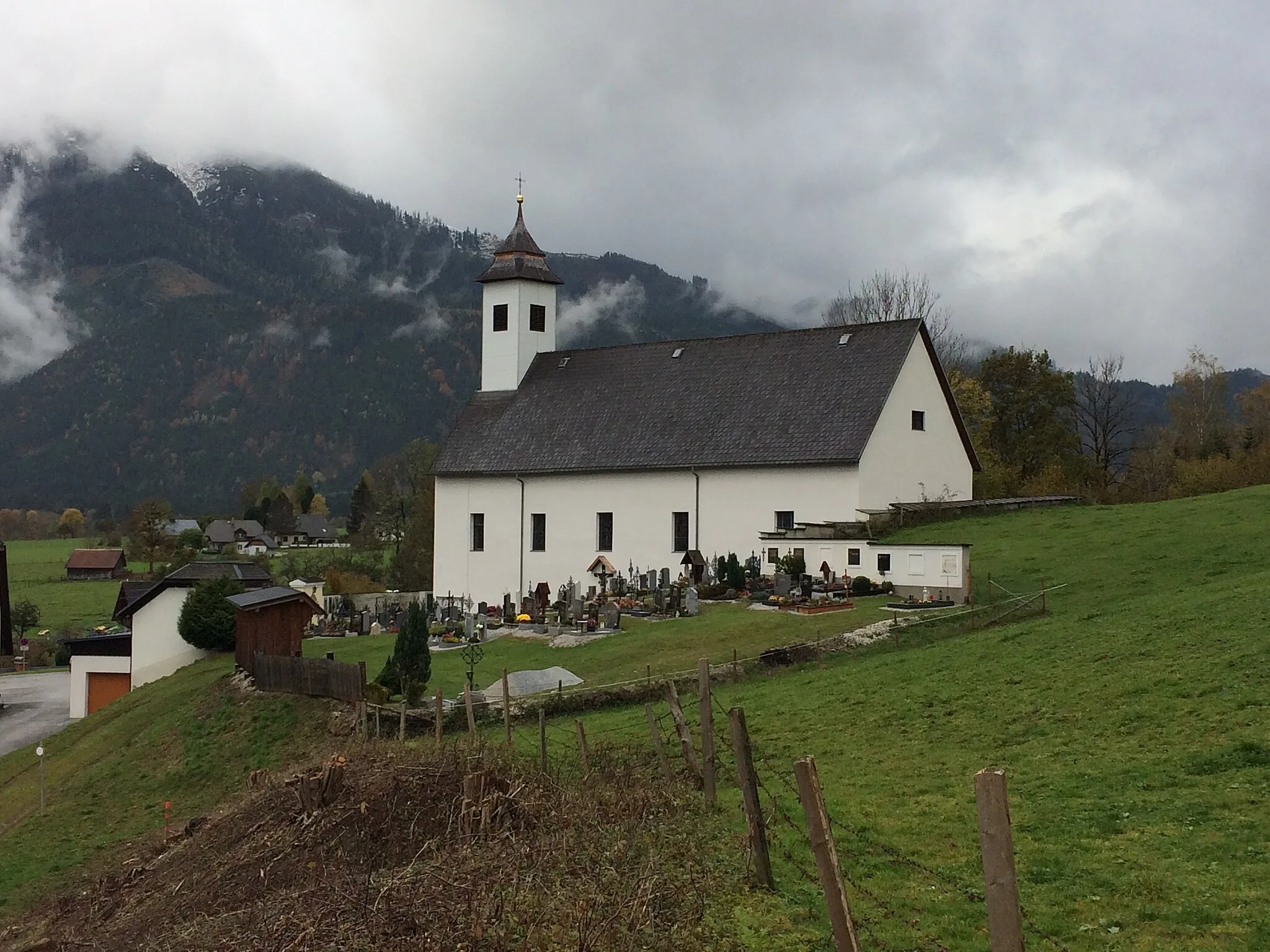 Photo showing: Pfarrkirche Hall bei Admont (Austria)