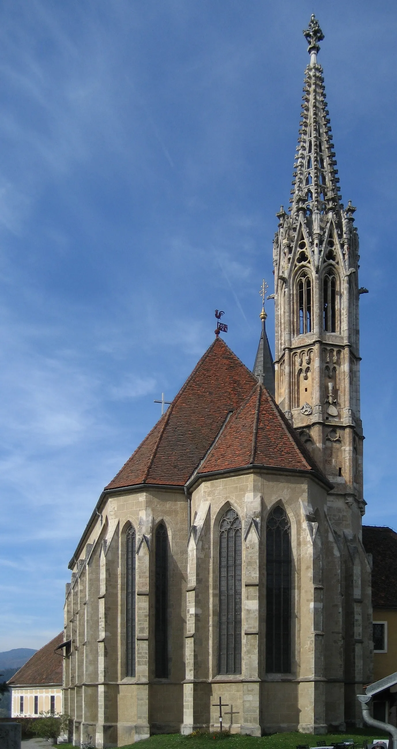 Photo showing: Church Maria Straßengel (Maria Strassengel), near Graz, Austria