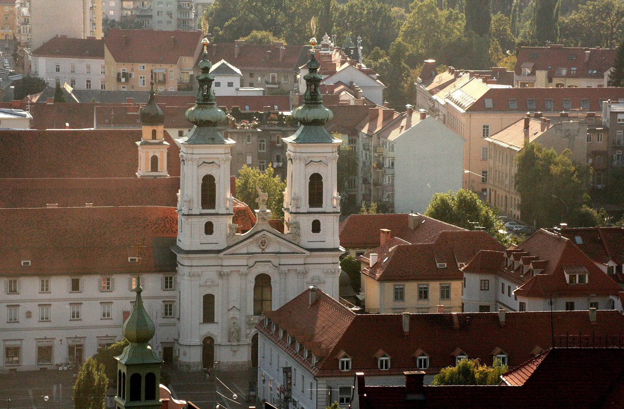 Photo showing: "Mariahilfer Kirche" in Graz, Austria, Europe