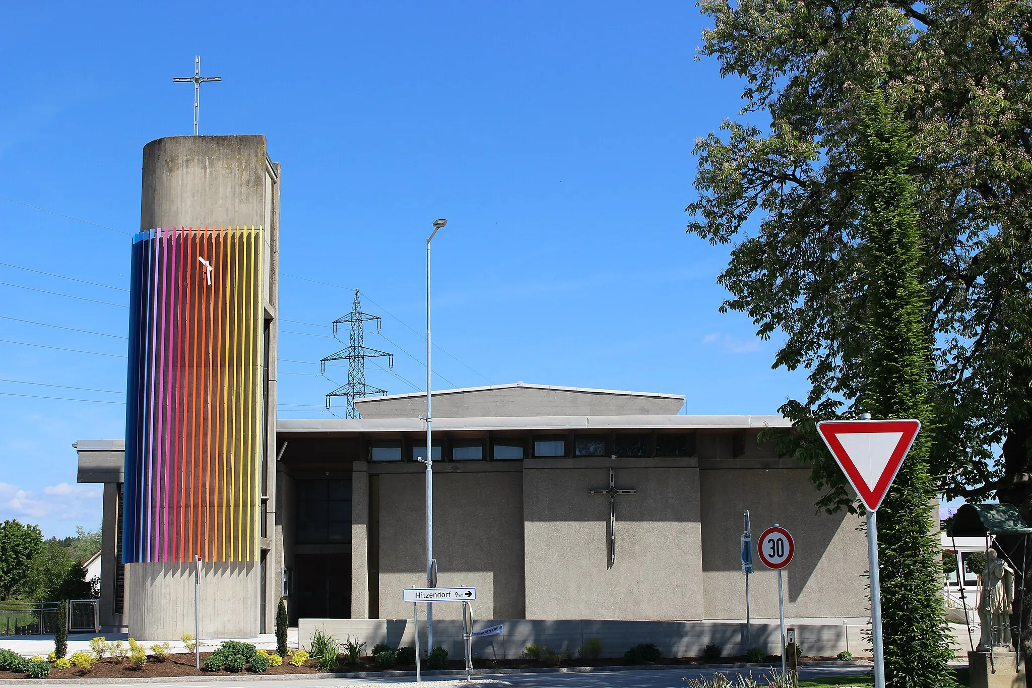 Photo showing: Pfarrkirche von Lieboch im Mai 2016