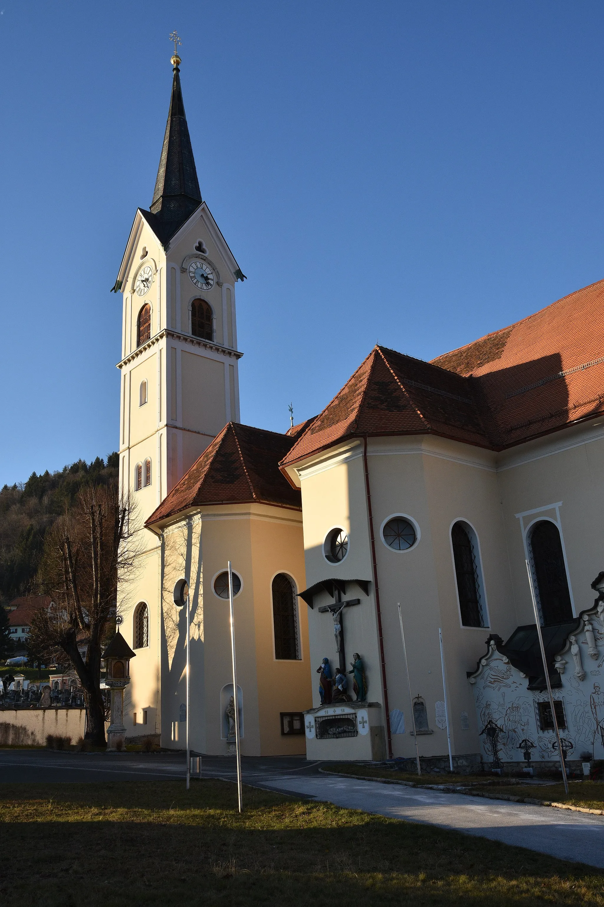 Photo showing: Church Wallfahrtskirche Mariä Himmelfahrt Maria Lankowitz