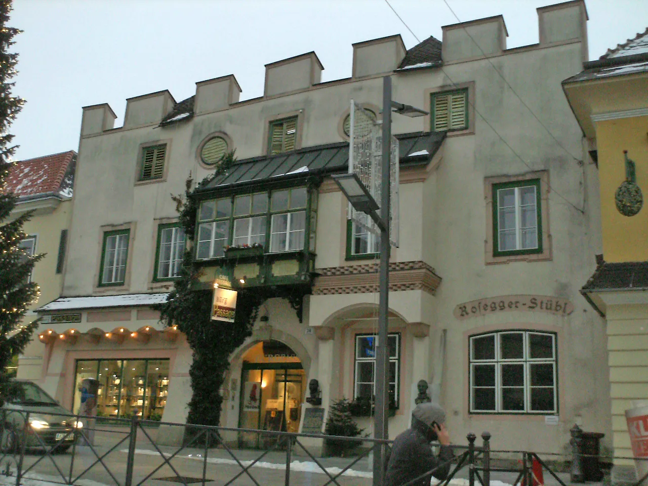 Photo showing: Gebäude der Alten Ratsburg in Mürzzuschlag.