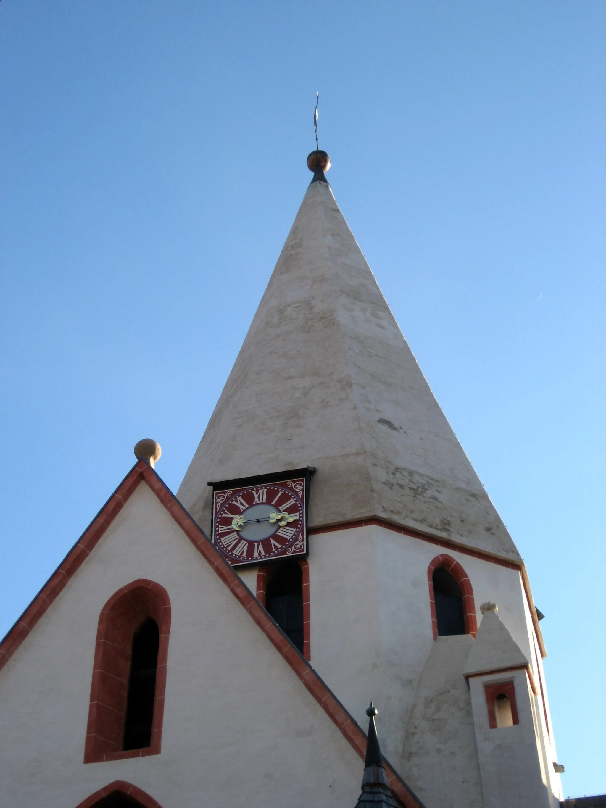Photo showing: Murau in Styria, Austria: parish church, tower